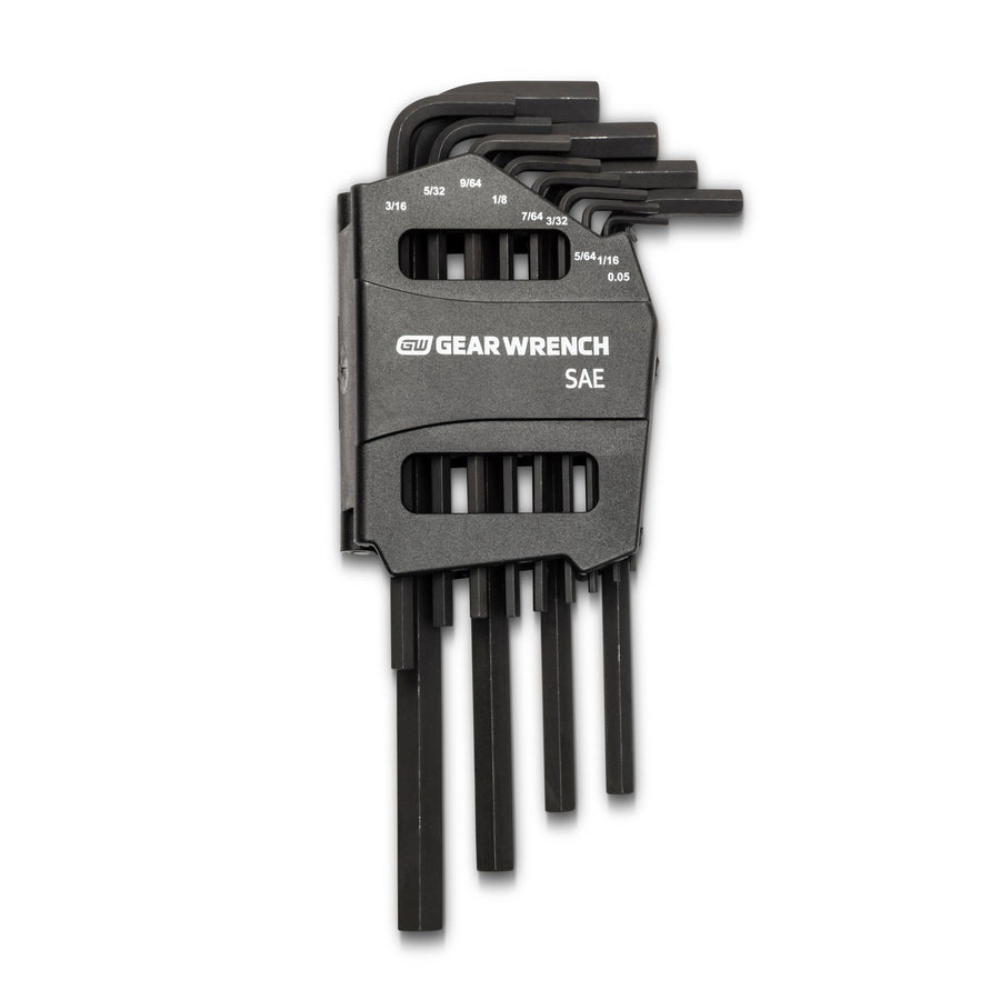 13 Piece GEARWRENCH Long Arm SAE Hex Key Set - 83502