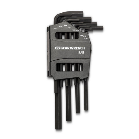13 Piece GEARWRENCH Long Arm SAE Hex Key Set - 83502