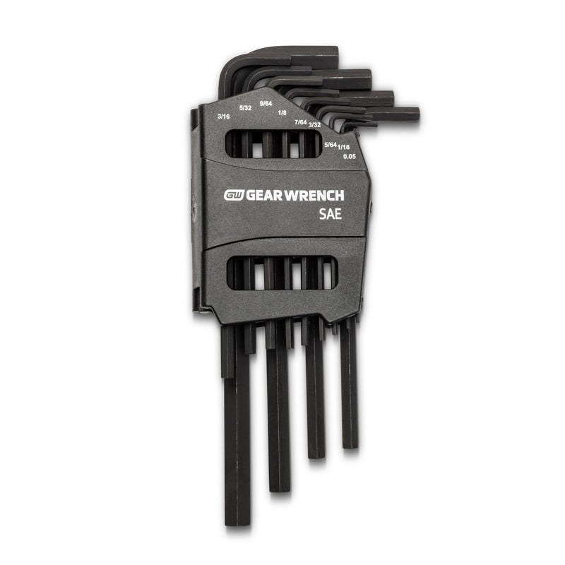 13 Piece GEARWRENCH Long Arm SAE Hex Key Set - 83502