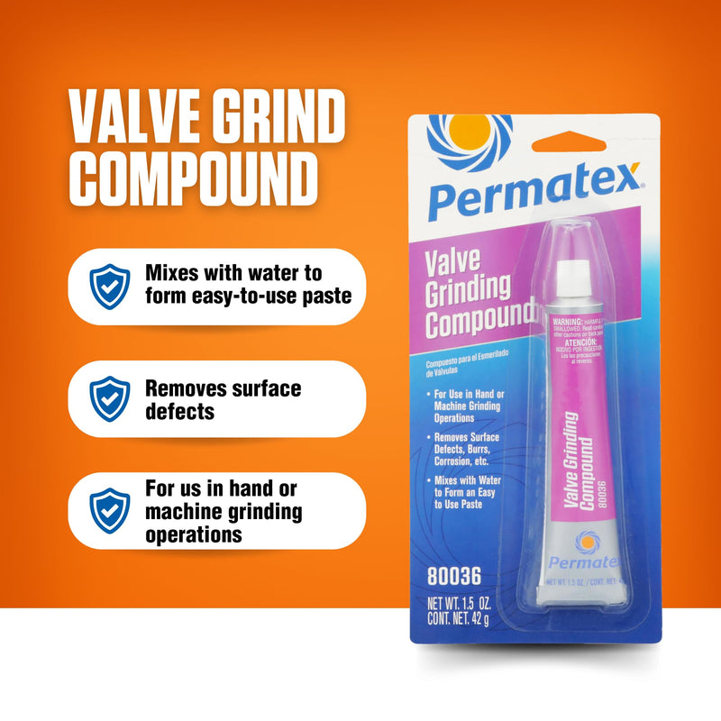 Valve Grinding Compound Permatex 80036, 1.5 oz.