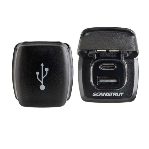 Flip Pro Scanstrut Fast Charge Dual USB Socket