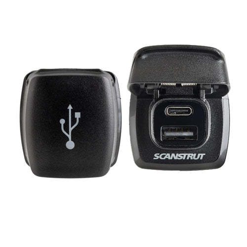 Flip Pro Scanstrut Fast Charge Dual USB Socket