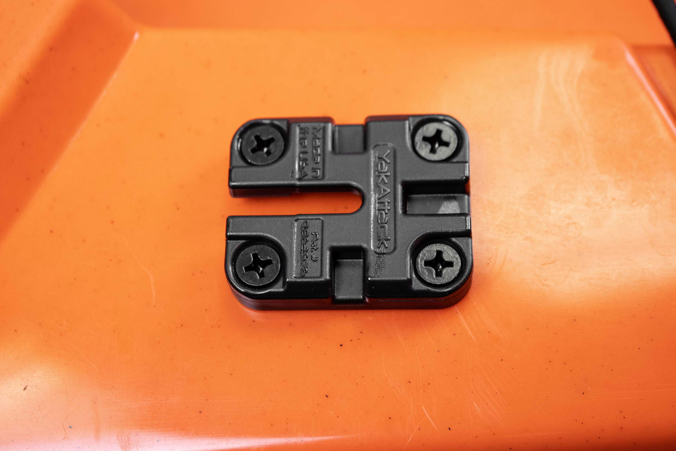 MightyMount II YakAttack with FullBack Backing Plate | Low Profile Kayak Accessory Mount with Hardware | Compatible with LockNLoad Rod Holders, Fish Finder Mounts & T-Bolt Accessories | Made in USA