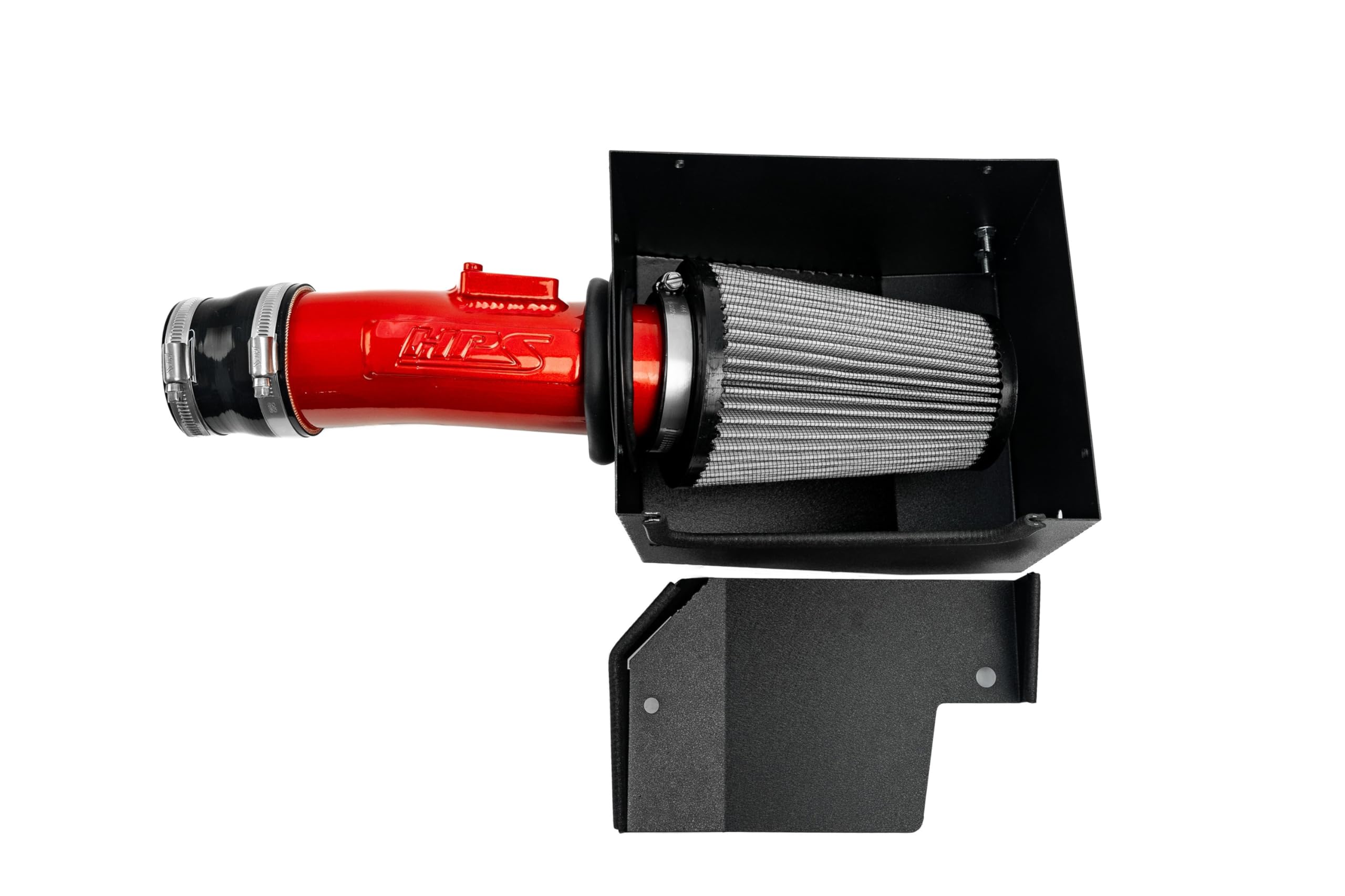Red HPS Air Intake Kit with Heat Shield Compatible for 2018-2022 Honda Accord 1.5L Turbo, 827-406R