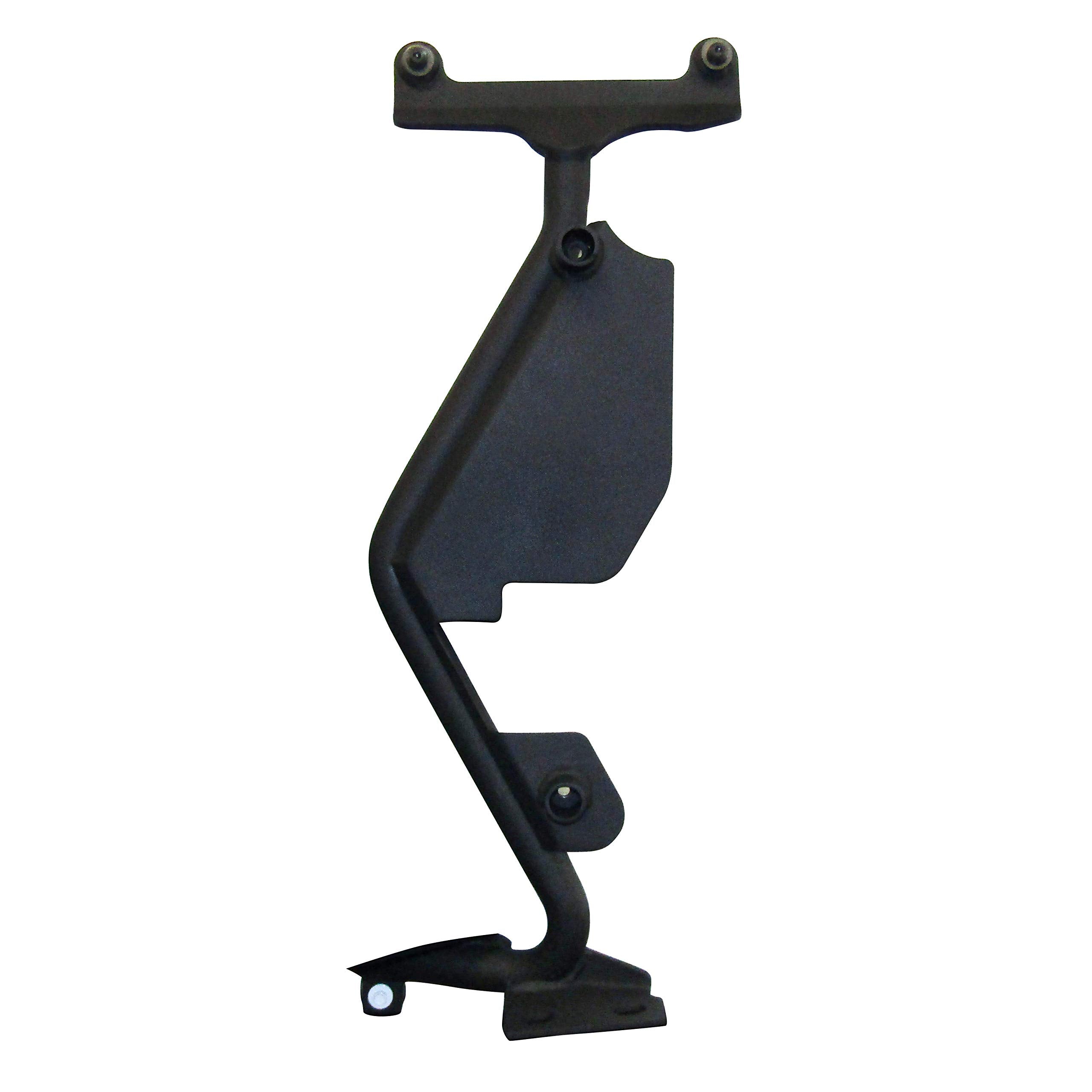 Exterior Jack Mount Go Rhino | Mild Steel, Textured Black | 701001T | Fits 2018-2024 Jeep Wrangler JL, JLU, Gladiator JT, 2-Door or 4-Door (Excluded Mohave Edition)