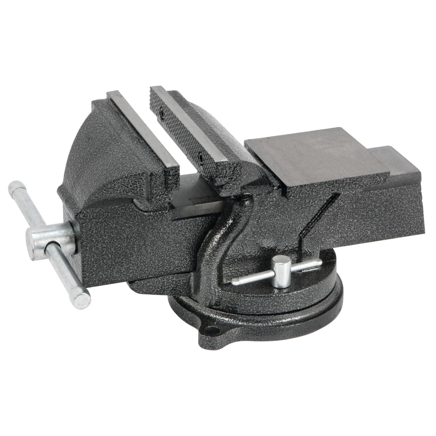 W3903 Performance Tool 360º Swivel Base Bench Vise with Polished Anvil, 5-1/4-Inch Jaw Opening and Durable Powder Coat Finish