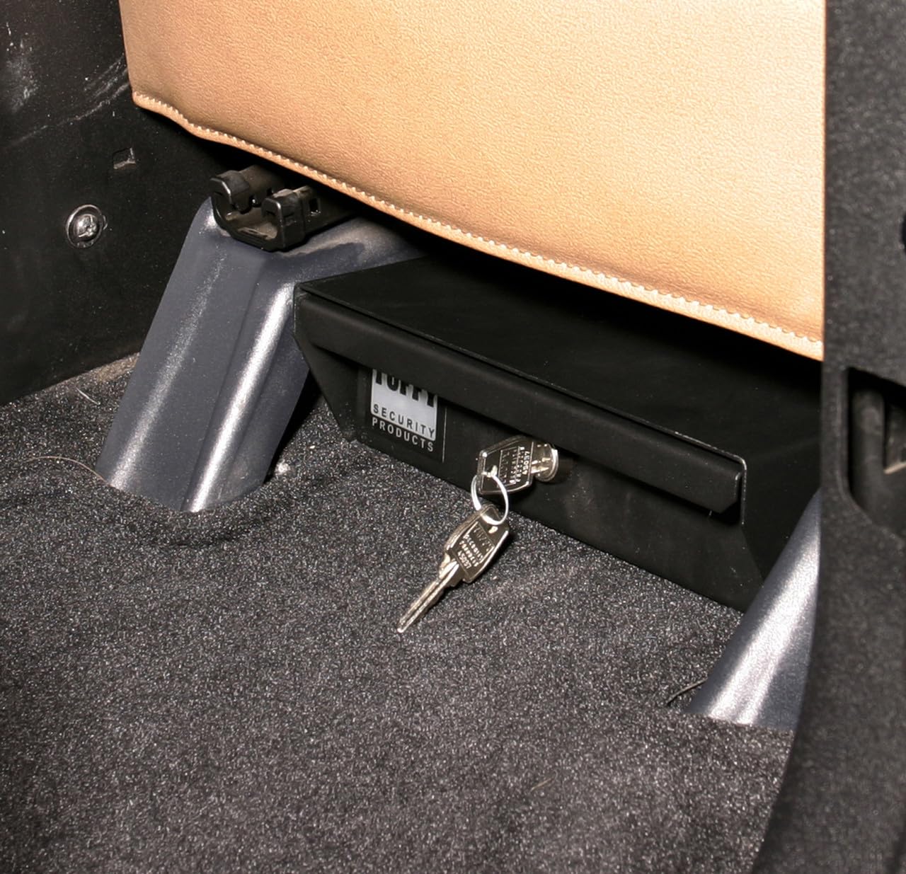 Tuffy Valuables Conceal & Carry Tote – Lockable Steel Armored Pistol & Gear Bag with Integrated Carry Handle – Tactical Concealment for Guns, Cash, Gear, Lockable Mount Sleeve