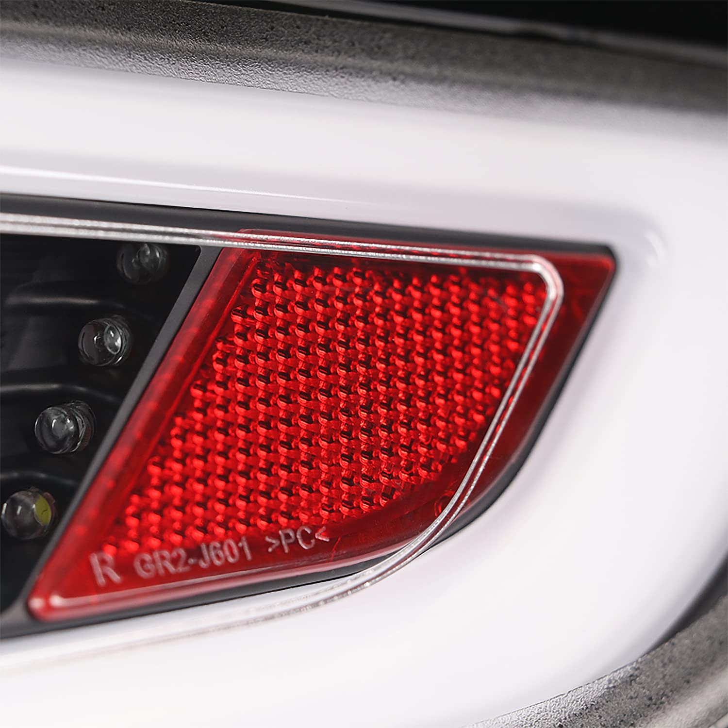 Black LED Tail Lights SPEC-D TUNING Compatible with 2005-2008 Porsche 911 997 Carrera/Carrera 4 / Carrera S/Carrera 4S / Targa 4 / Targa 4S, Left + Right Pair Assembly