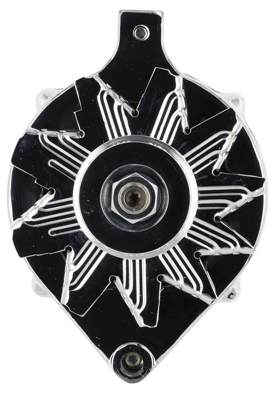 100A Alt Ford Chrome Upgrade Smooth Look™ 1V Pulley 1-Wire