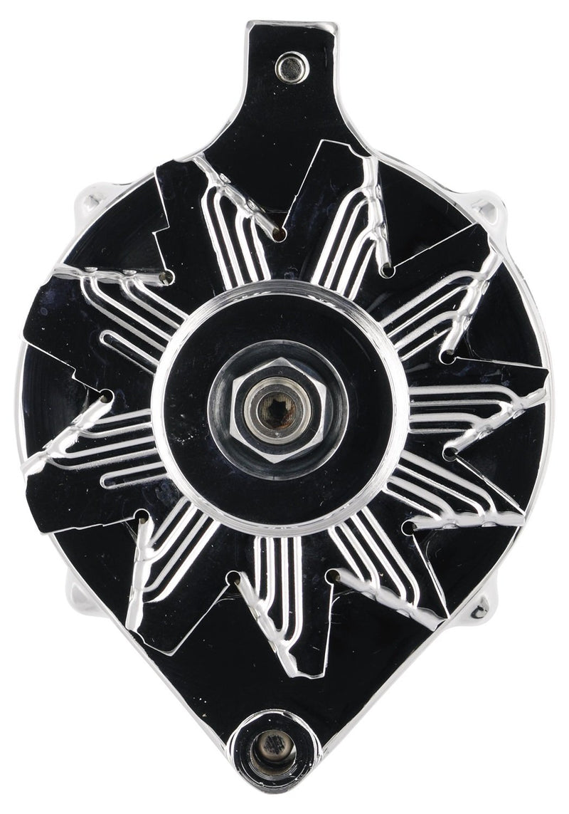 100A Alt Ford Chrome Upgrade Smooth Look™ 1V Pulley 1-Wire