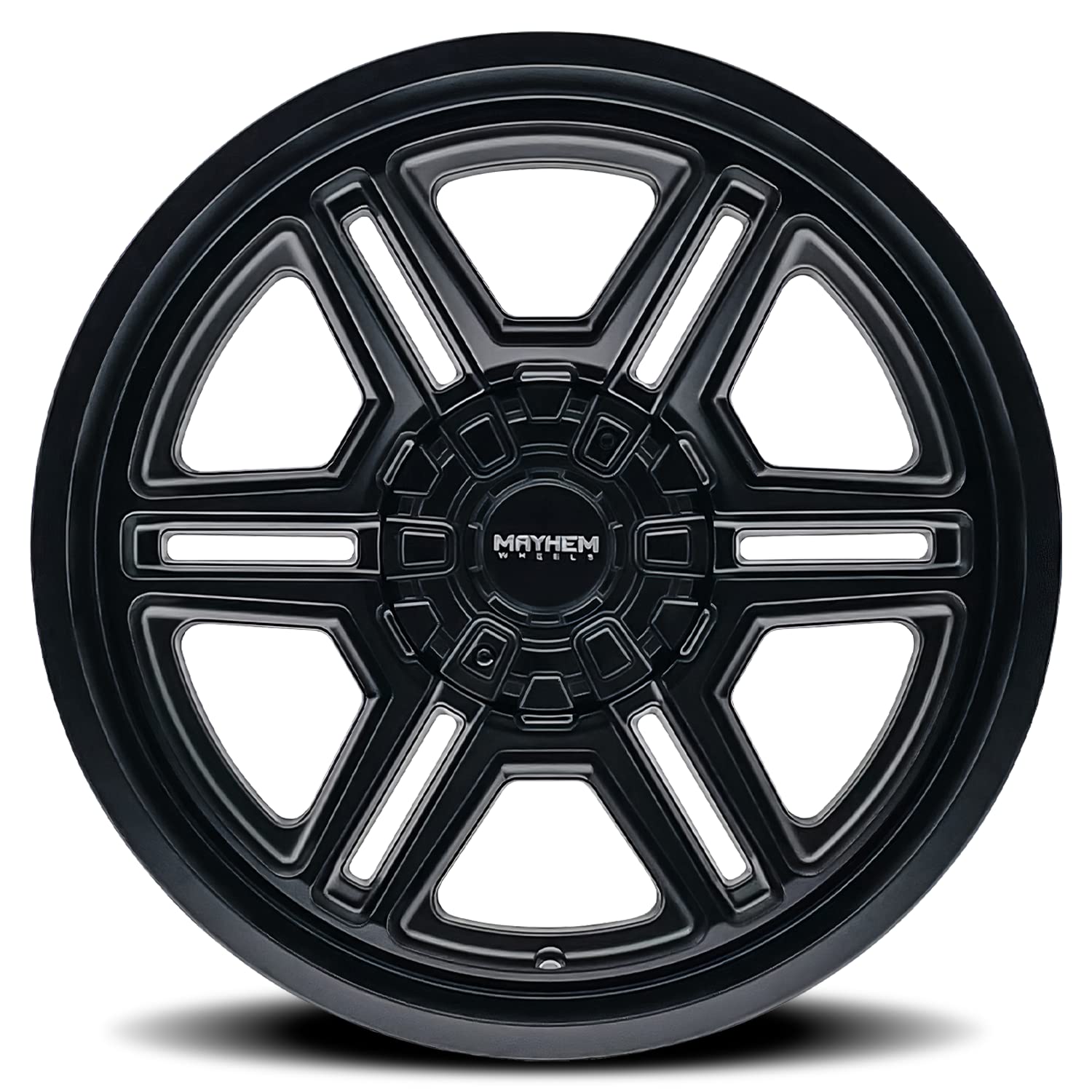 Hermosa Mayhem 8117 Matte Black Wheel (20 x 10. inches /8 x 165 mm, -25 mm Offset)