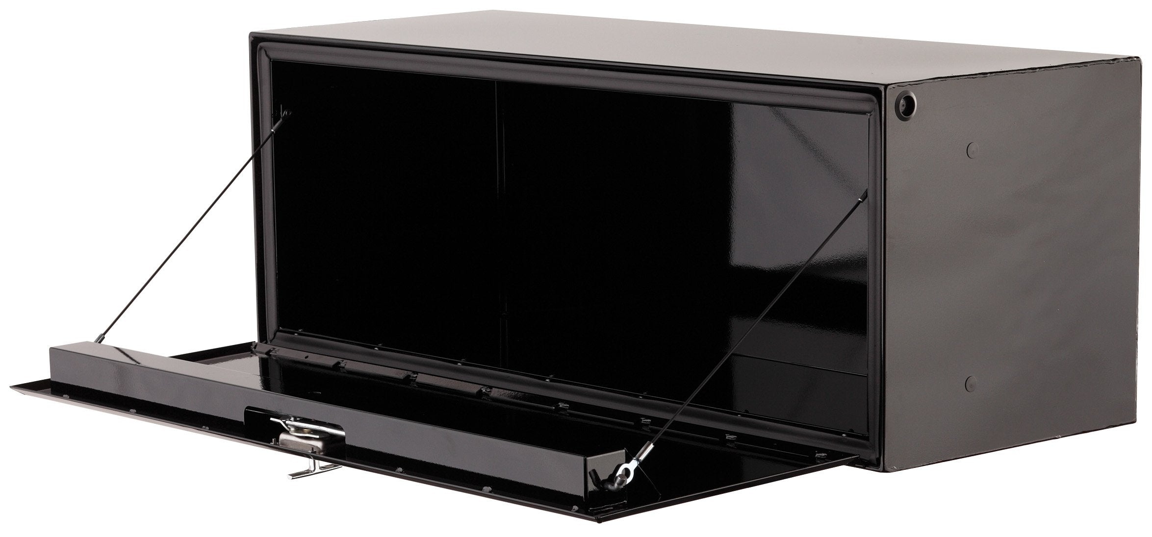 18" Tall Delta 1-009002 Pro Black 18" Deep 72" Long Steel Underbed Truck Box