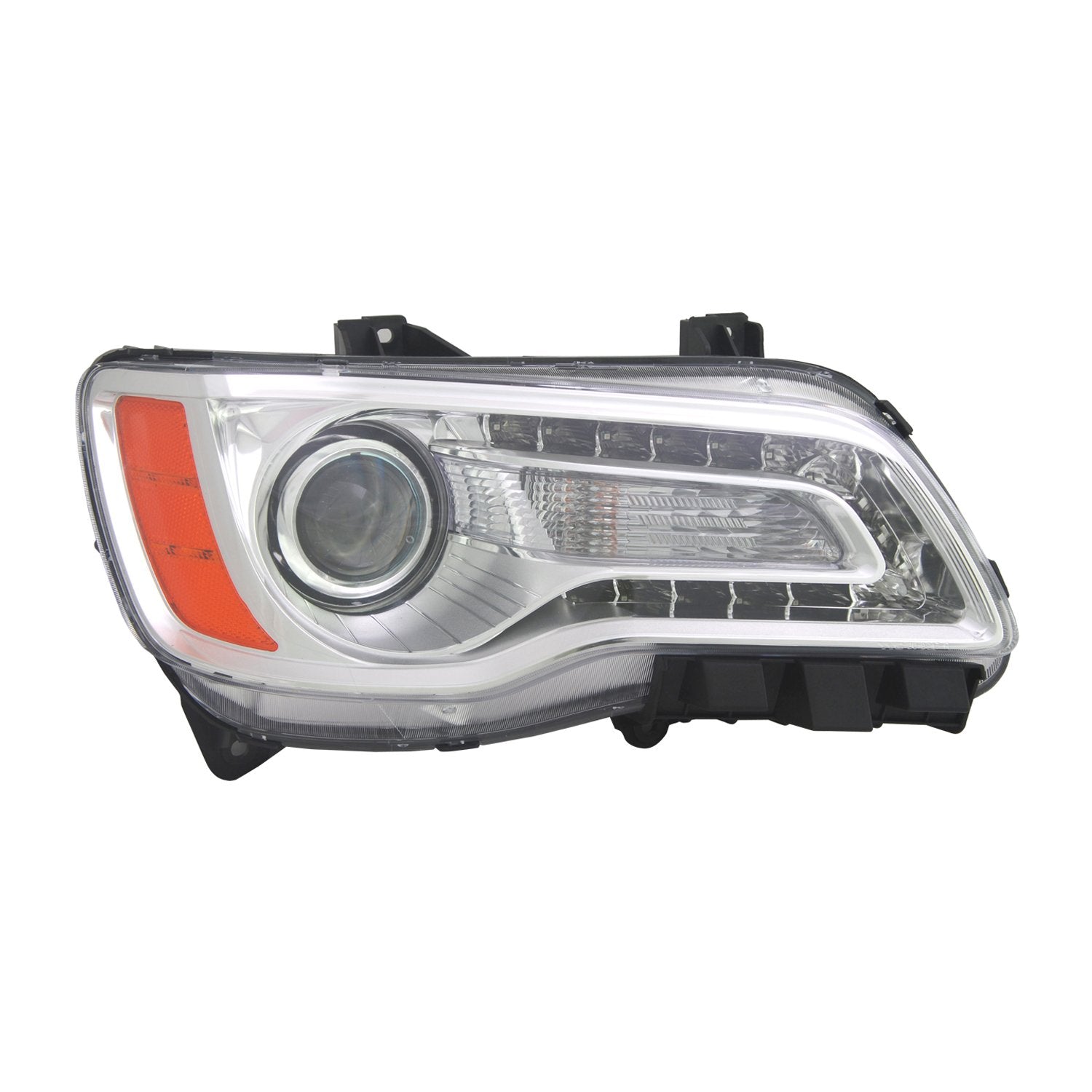 Right TYC Headlight Assembly Compatible with 2011-2014 Chrysler 300