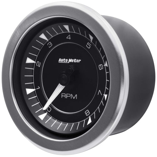 AutoMeter 8197 Auto Meter Gauge, Tachometer, 3 3/8", 8K RPM, in-Dash, Chrono
