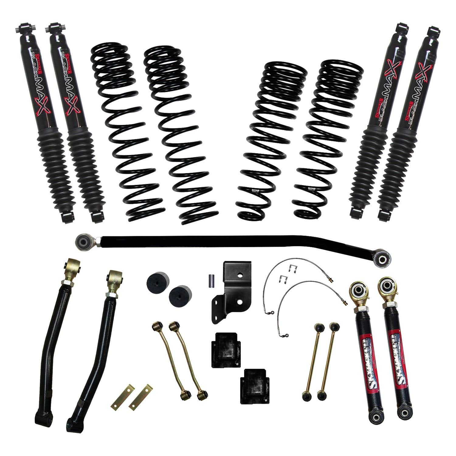 Skyjacker 6" Dual Rate Front And Rear Long-Travel Suspension Lift Kit G602RKBLT