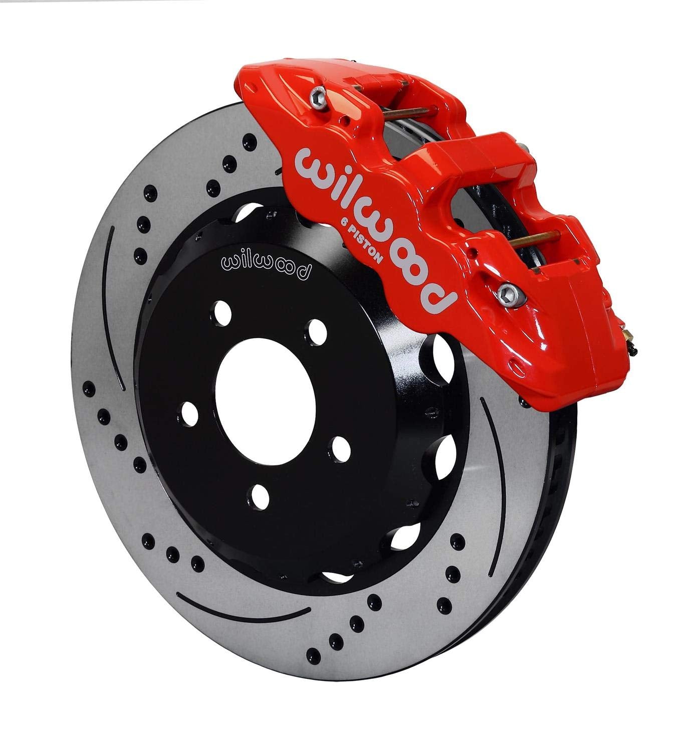Front AERO6 Hat Kit,14.00, Drilled, Red