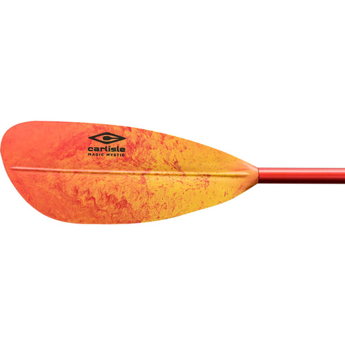 Magic Carlisle Mystic Kayak Paddle with Polypropylene Blades and Aluminum Shaft, 230cm - Sunrise