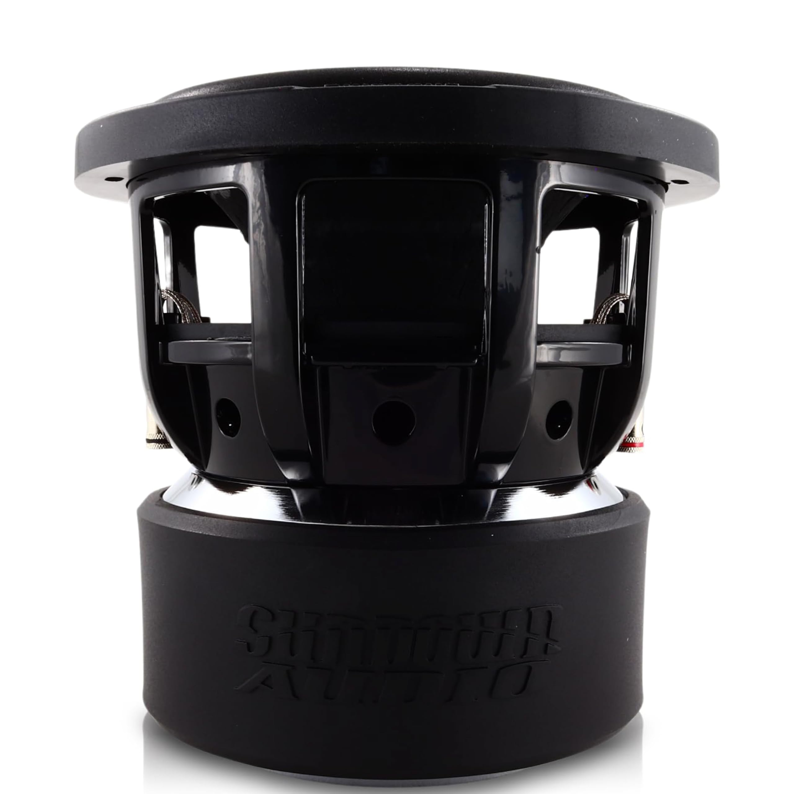 8" Sundown Audio X v.4 Dual 2 Ohm Subwoofer – 1000W RMS, Triple Stacked Magnet, 3" VC, Mega-Roll v.2 Surround, High Excursion 19mm Xmax, Deep Bass Optimized for Small Ported Boxes