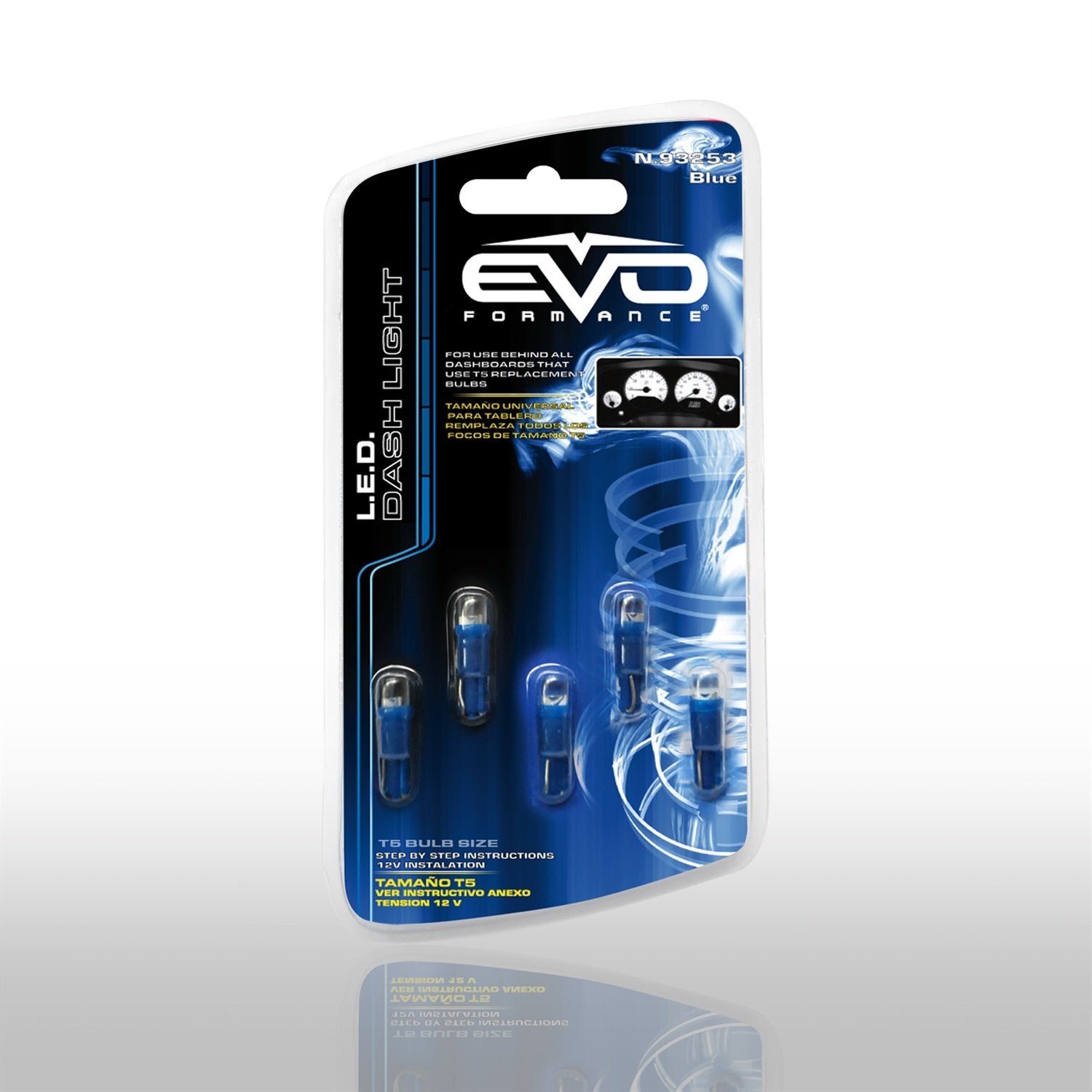 CIPA Formance Blue EVO 93253 T5 LED Dash Light