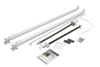Solera Universal Classic RV Awning Arms & Hardware Kit - 81"-96" Tall, White