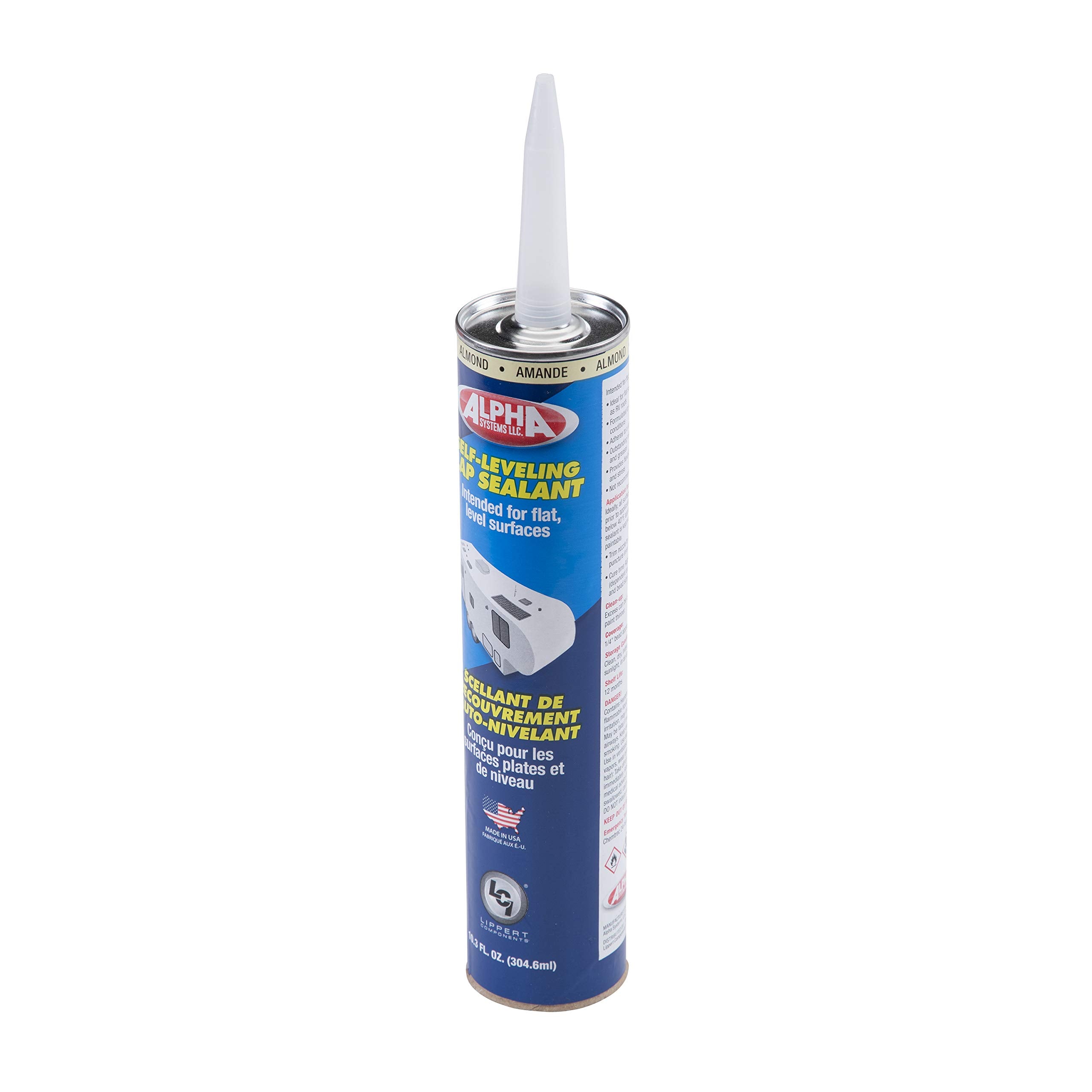 Self-Leveling Lap Sealant Lippert Components 1021 for 5th Wheel RVs, Travel Trailers and Motorhomes