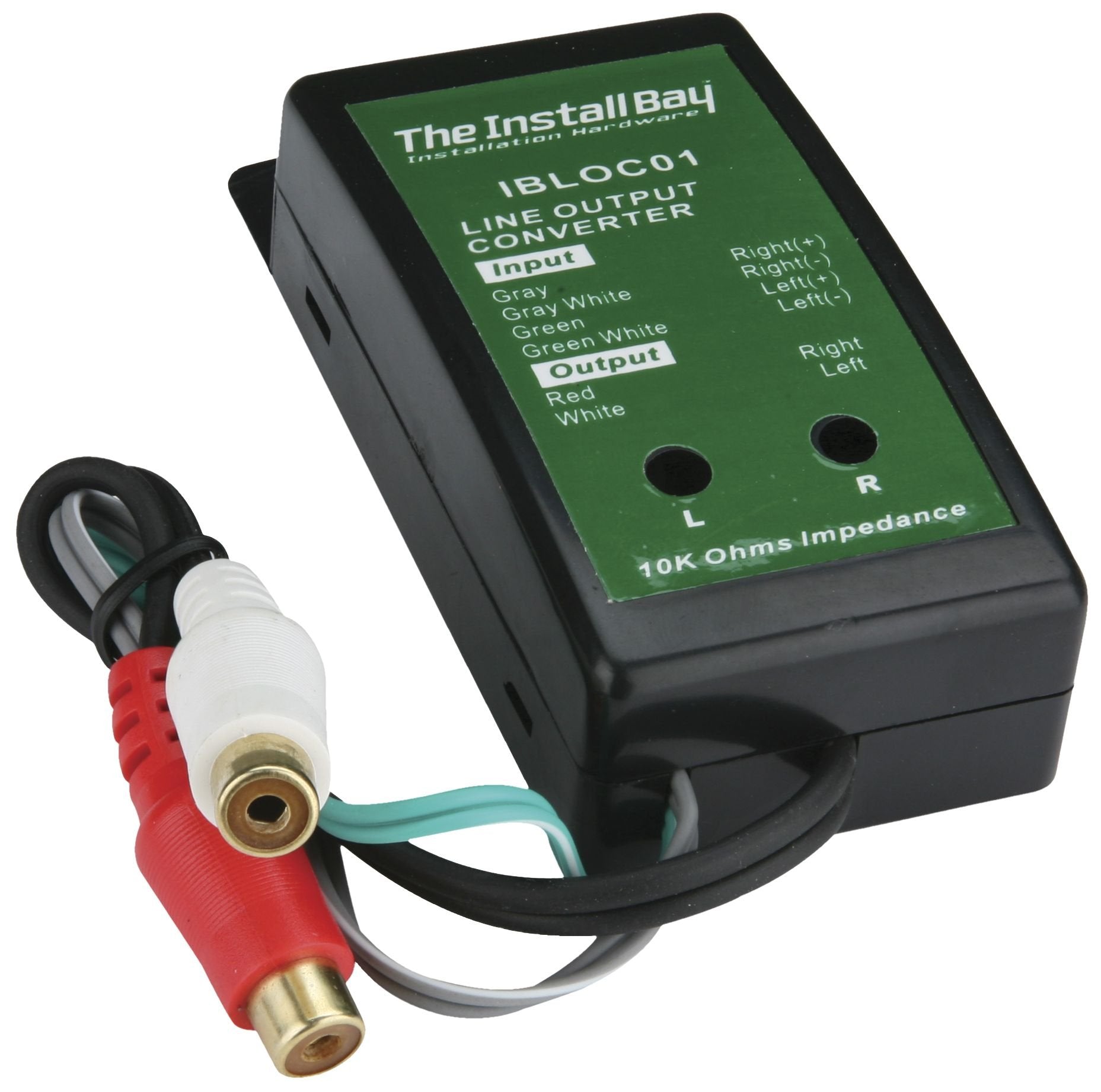 Install Bay 2 Channel Adjustable Line Level Convertor IBLOC02 80 Watt Each