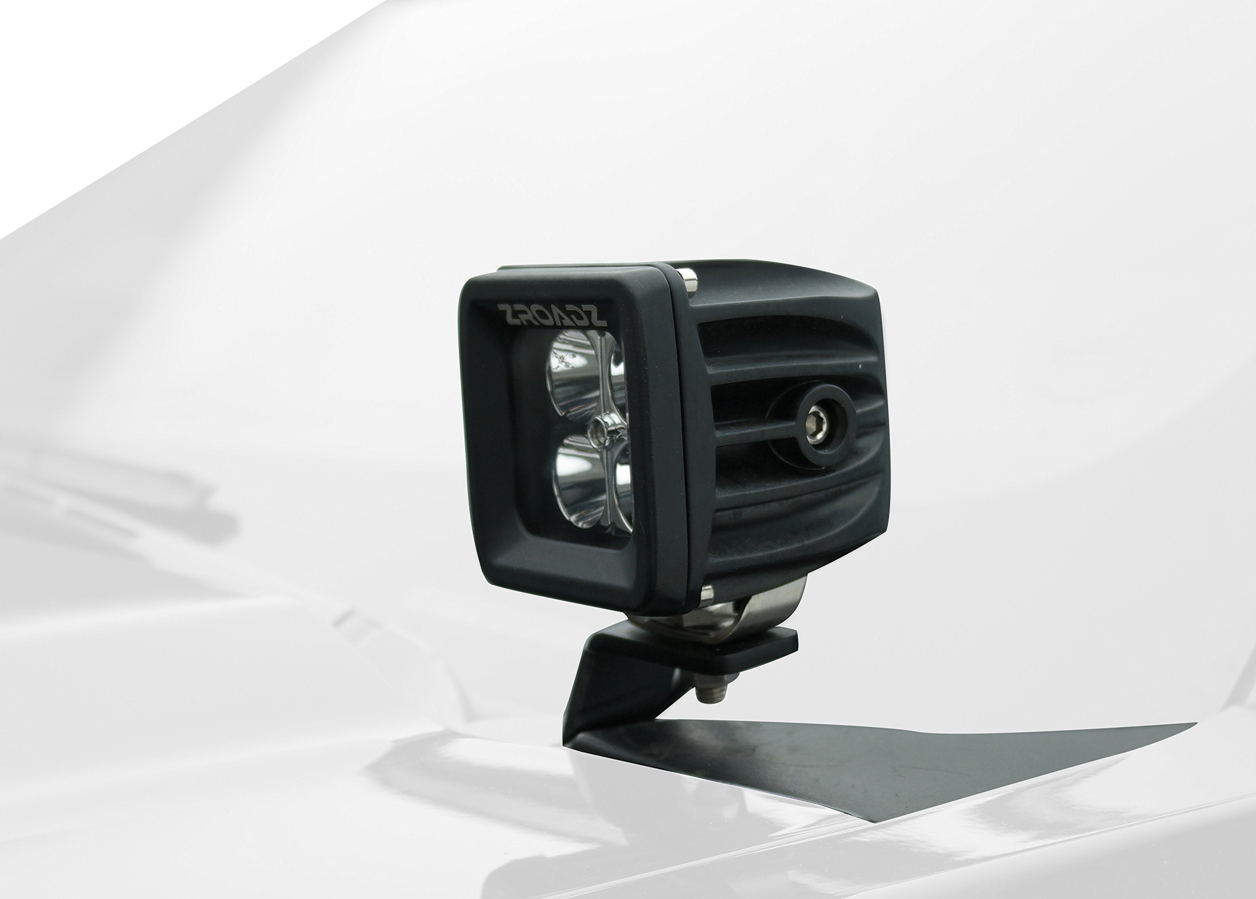 ZROADZ 2-LED Pod Light KIT Black A-Pillar Z365631-KIT2 2008-2010 FORD F250/350