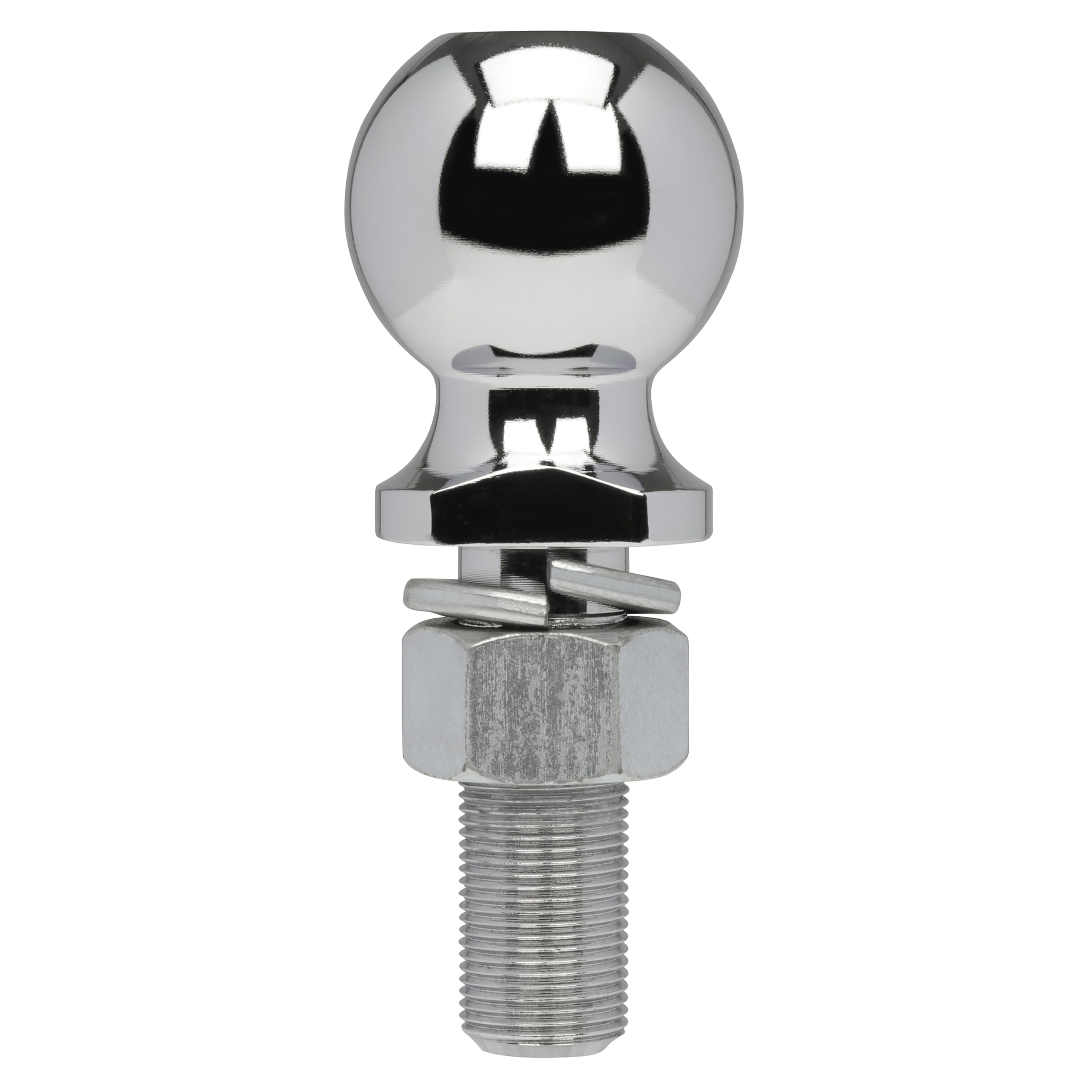 Class IV TOWSMART Chrome Trailer Hitch Ball, 6,000 lb., 2-5/16 in. Ball Diameter, 1 in. x 3 in. Shank