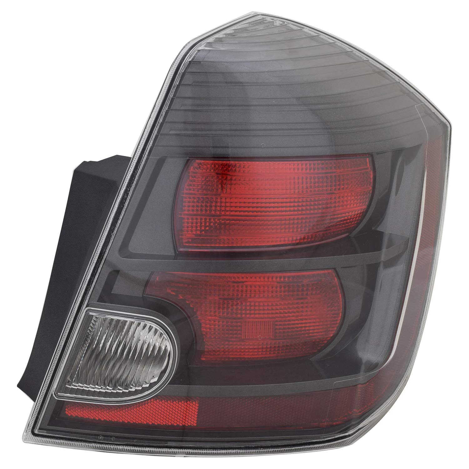 Right TYC Tail Light Assembly Compatible with 2010-2012 Nissan Sentra