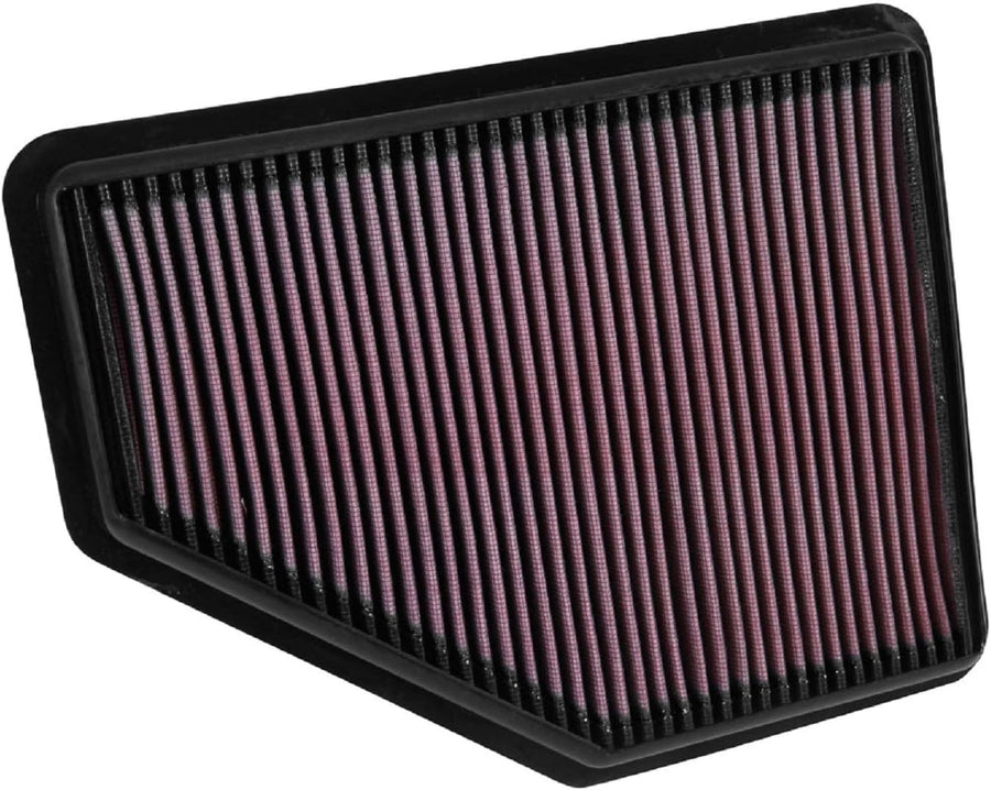 K&N Engine Air Filter: Washable, Increase Power & Acceleration, Premium, Replacement Car Air Filter: Compatible with 2016-2019 CHEVROLET (Volt), 33-5051