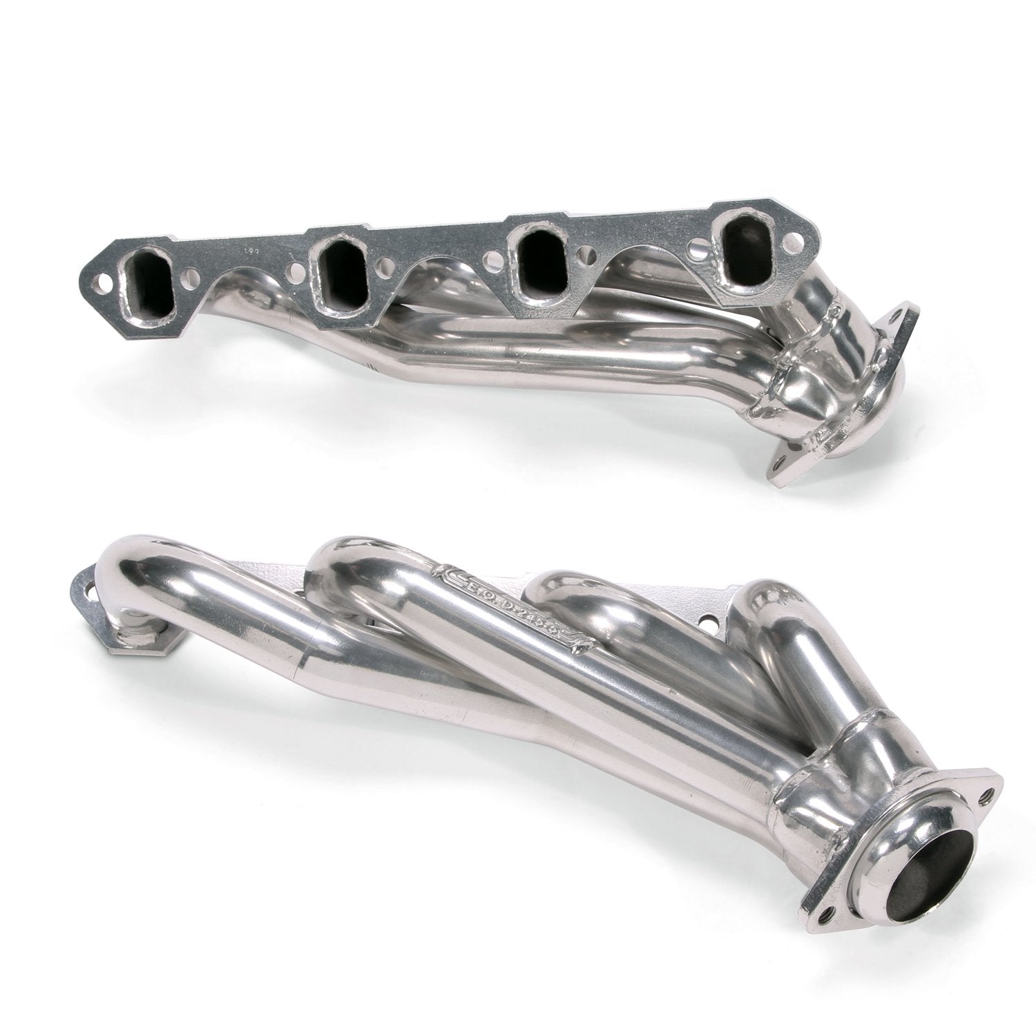 1-5/8" BBK Shorty Tuned Length Performance Exhaust Headers for Ford Mustang 5.0L - Polished Silver Ceramic Finish