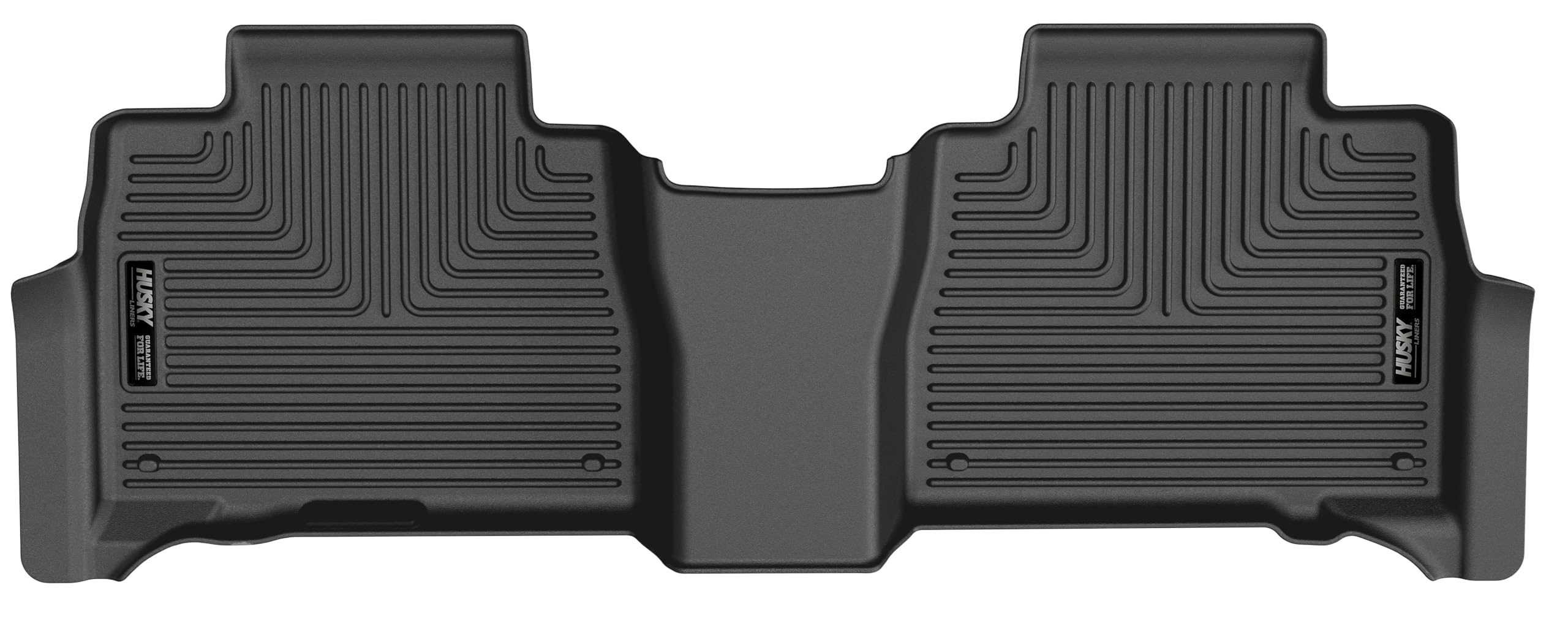 Weatherbeater Husky Liners Floor Mats | Fits 2020-2026 Mercedes-Benz GLE350, GLE450 & GLE63 AMG S | 2nd Row, 1-pc Black - 16851