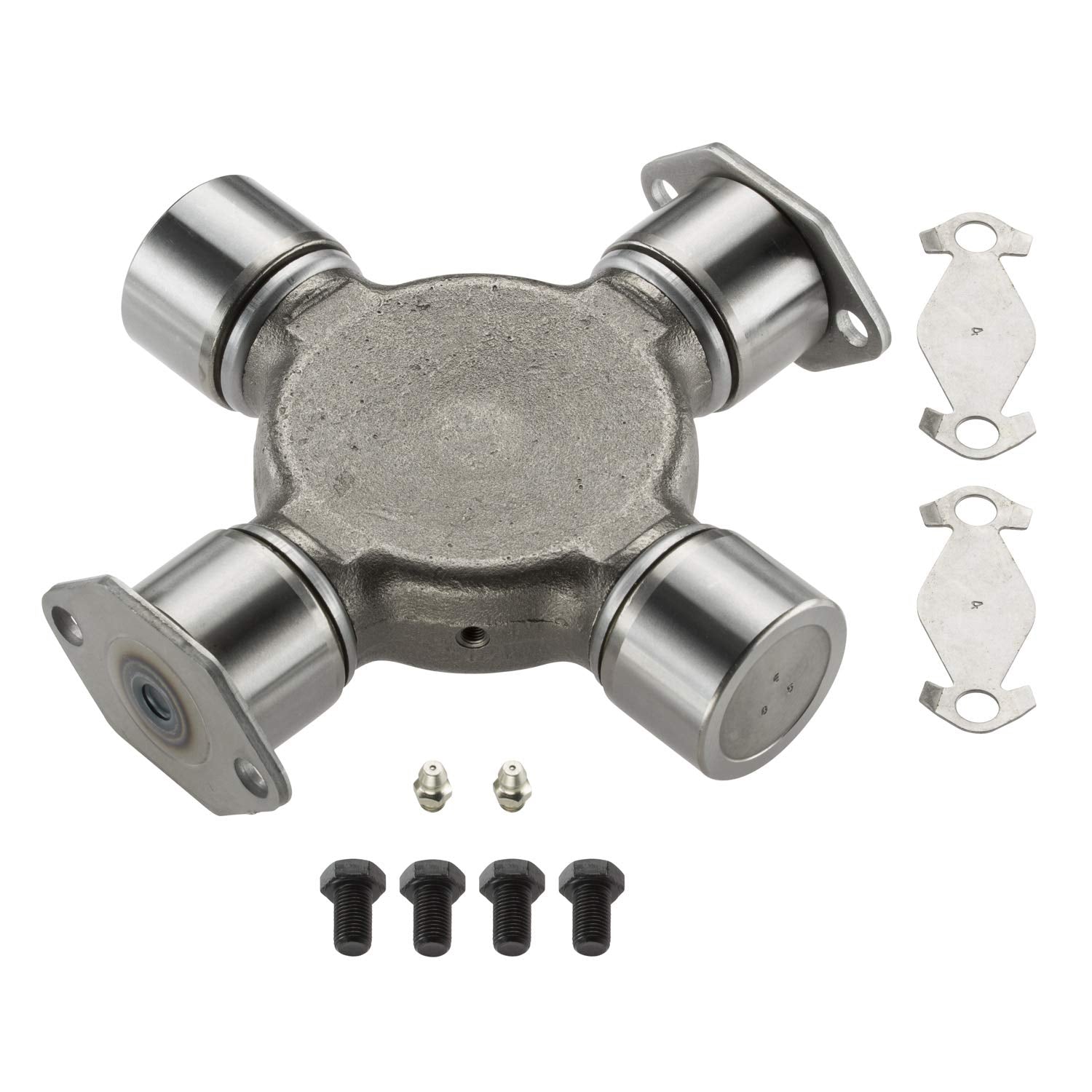 Premium MOOG Greaseable Universal Joint for Ford, IH & Mack (1810 Series "Half Round")