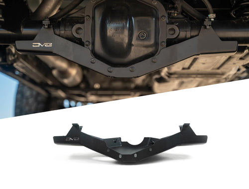 Rear D44 Differential Skid Plate DV8 Offroad for 2018-2025 Jeep Wrangler JL & 2020-2025 Gladiator JT | Protects Your Rear Differential | Assists in Gliding Over Obstacles | Fully Bolt-On | 5mm Steel