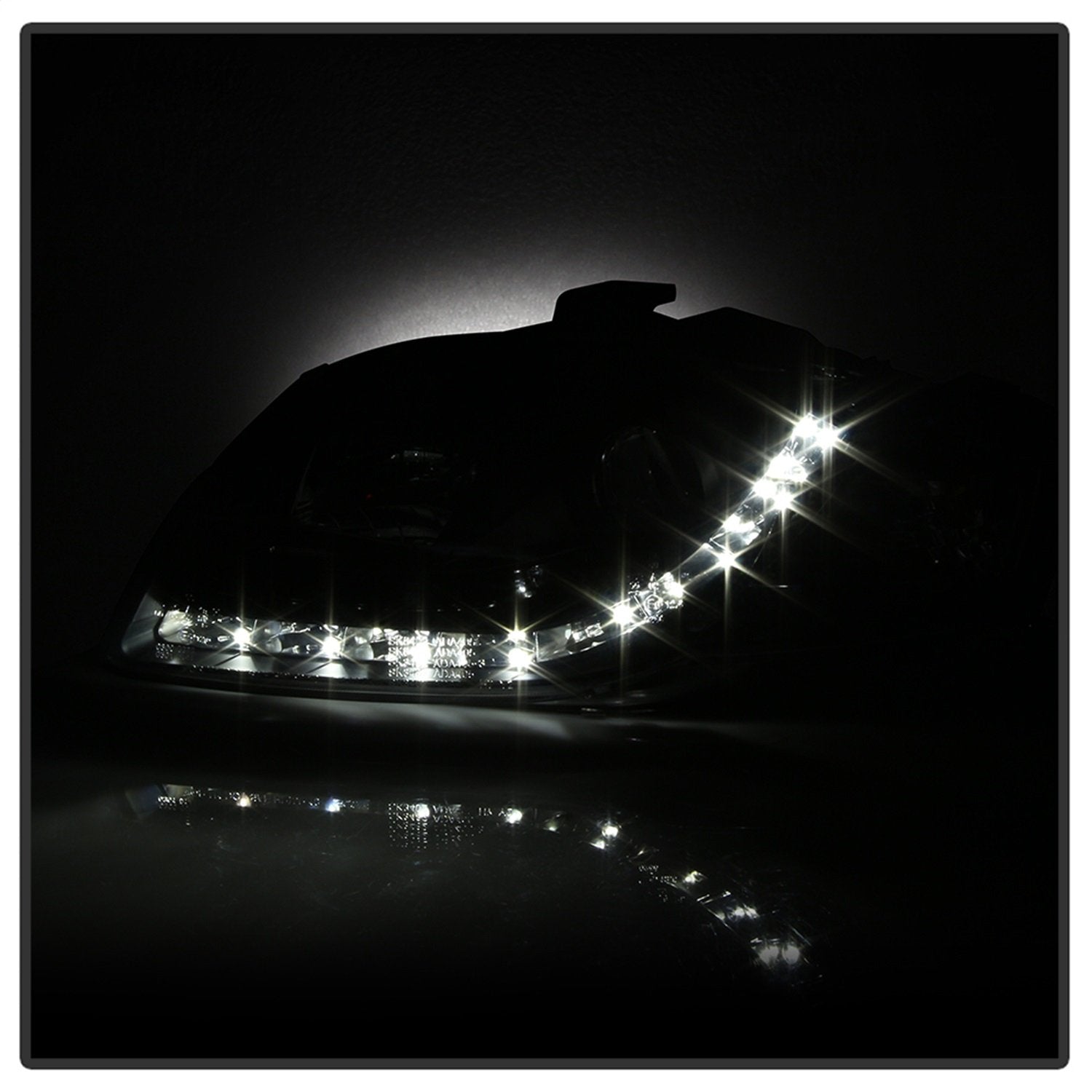 Headlights Spyder Signature (PRO-YD-AA405-DRL-BK)