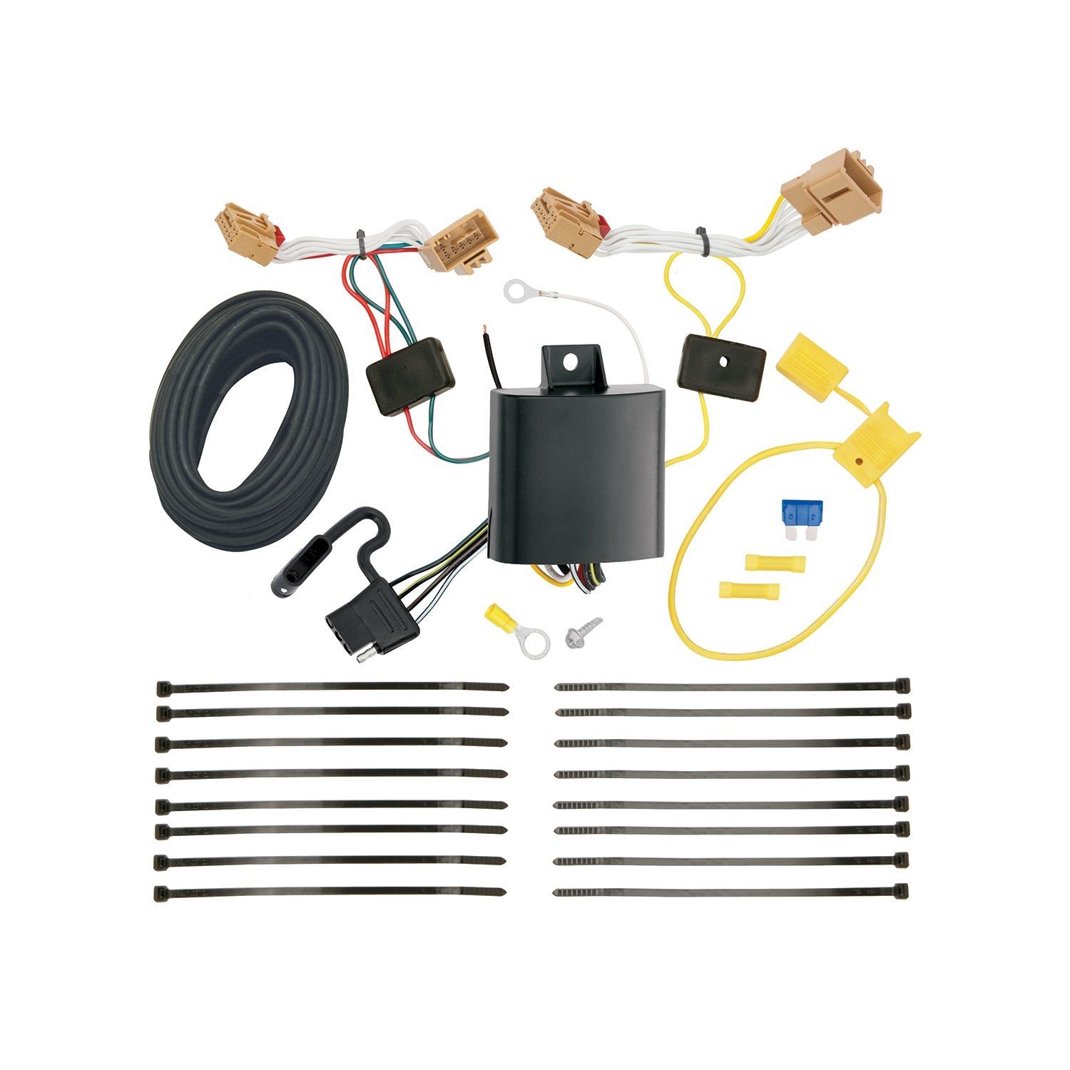 T-One® Tekonsha Harness, 4-Way Flat, Compatible with Select Volkswagen Atlas