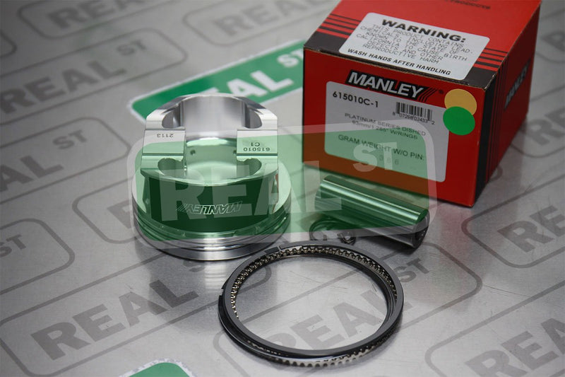 Dish Piston Manley 615010C-4 with Rings