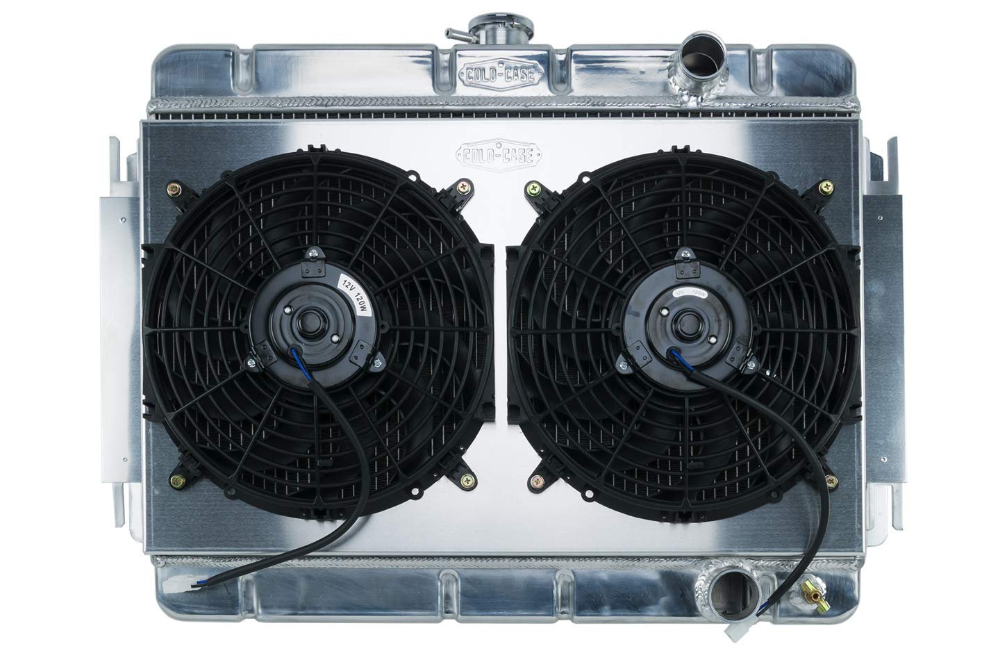 Chevelle 64-65 Radiator and Dual 12in Fan Kit MT COLD CASE