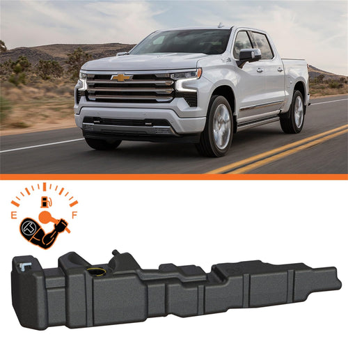 High-Capacity 43 Gallon, Heavy-Duty Midship Replacement Fuel Tank for 2019-2025 GM 1500 Pickups with Crew Cabs, Short & Standard Beds, Duramax Diesel Engines by Titan Fuel Tanks