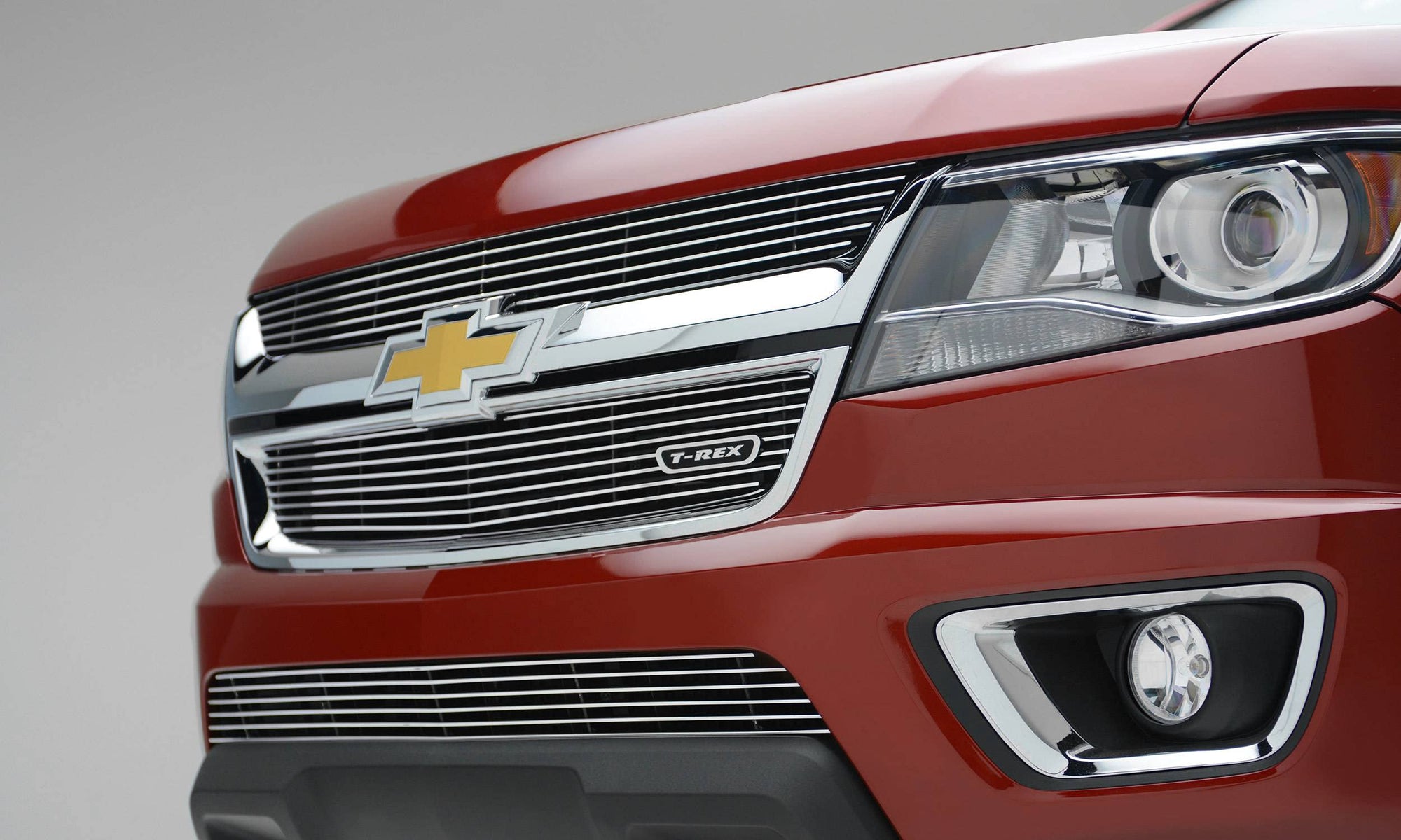 2015-2020 Colorado T-Rex Grilles Billet Grille, Polished, 2 Pc, Overlay - PN #21267