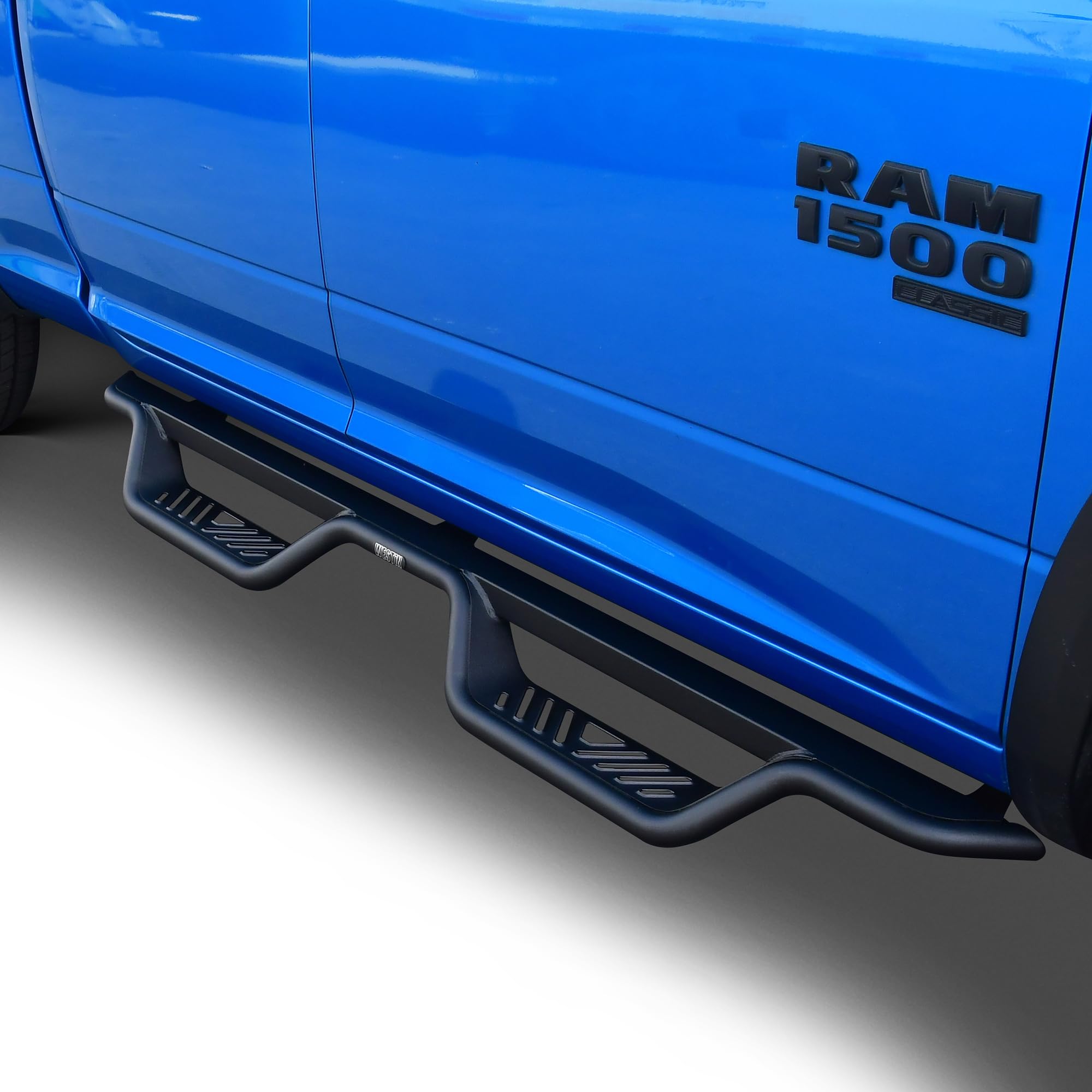 Westin Outlaw 20-13555 Drop Nerf Step Bars fits 2009-2018 Dodge Ram 1500 Quad Cab; 2019-2023 Ram 1500 Classic Quad Cab