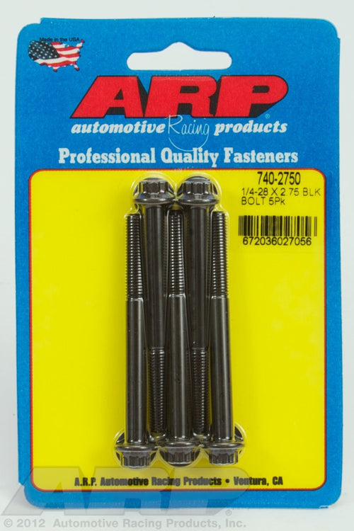 Black ARP (740-2750) Oxide Bolt