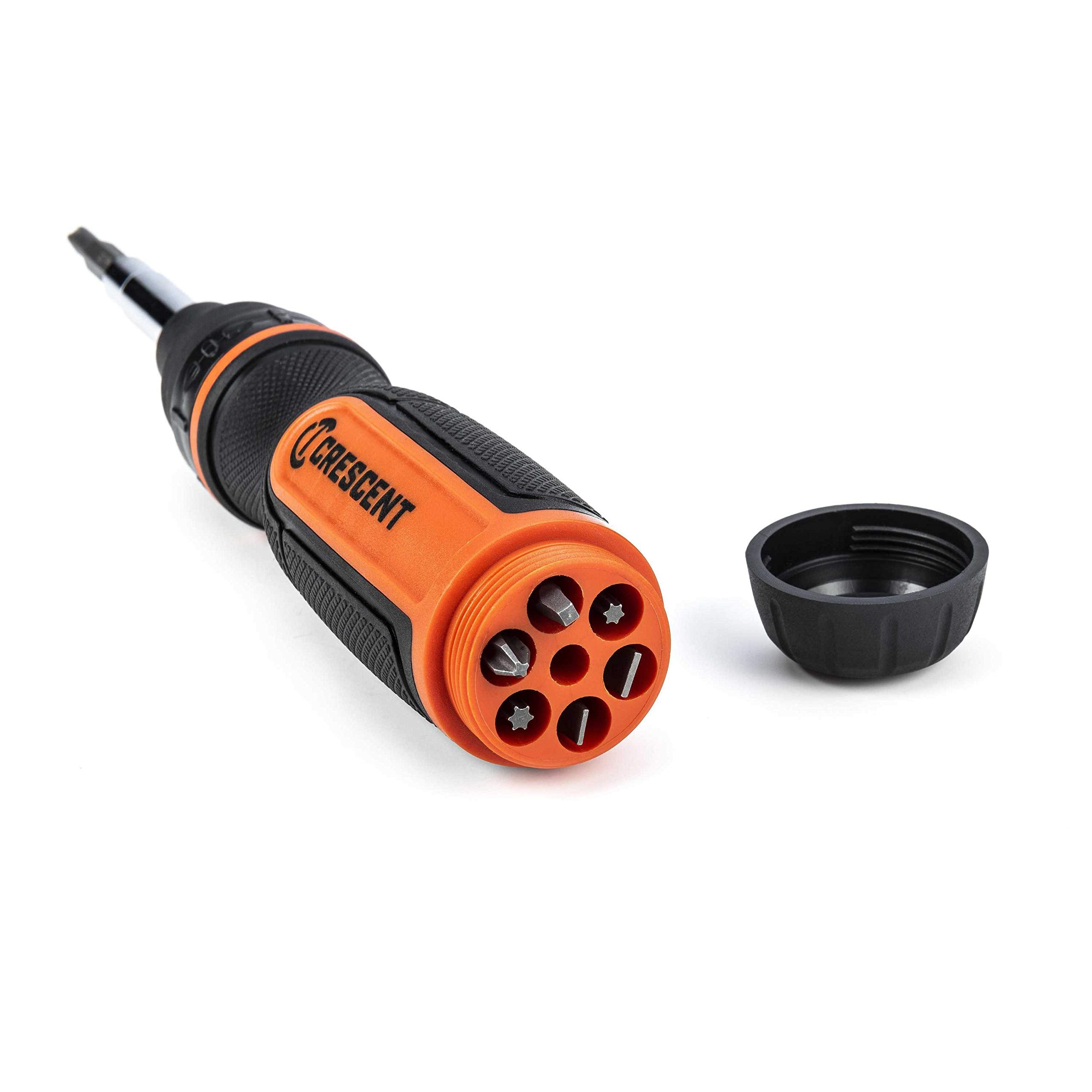 6-in-1 Crescent Stubby Ratcheting Multi-Bit Driver