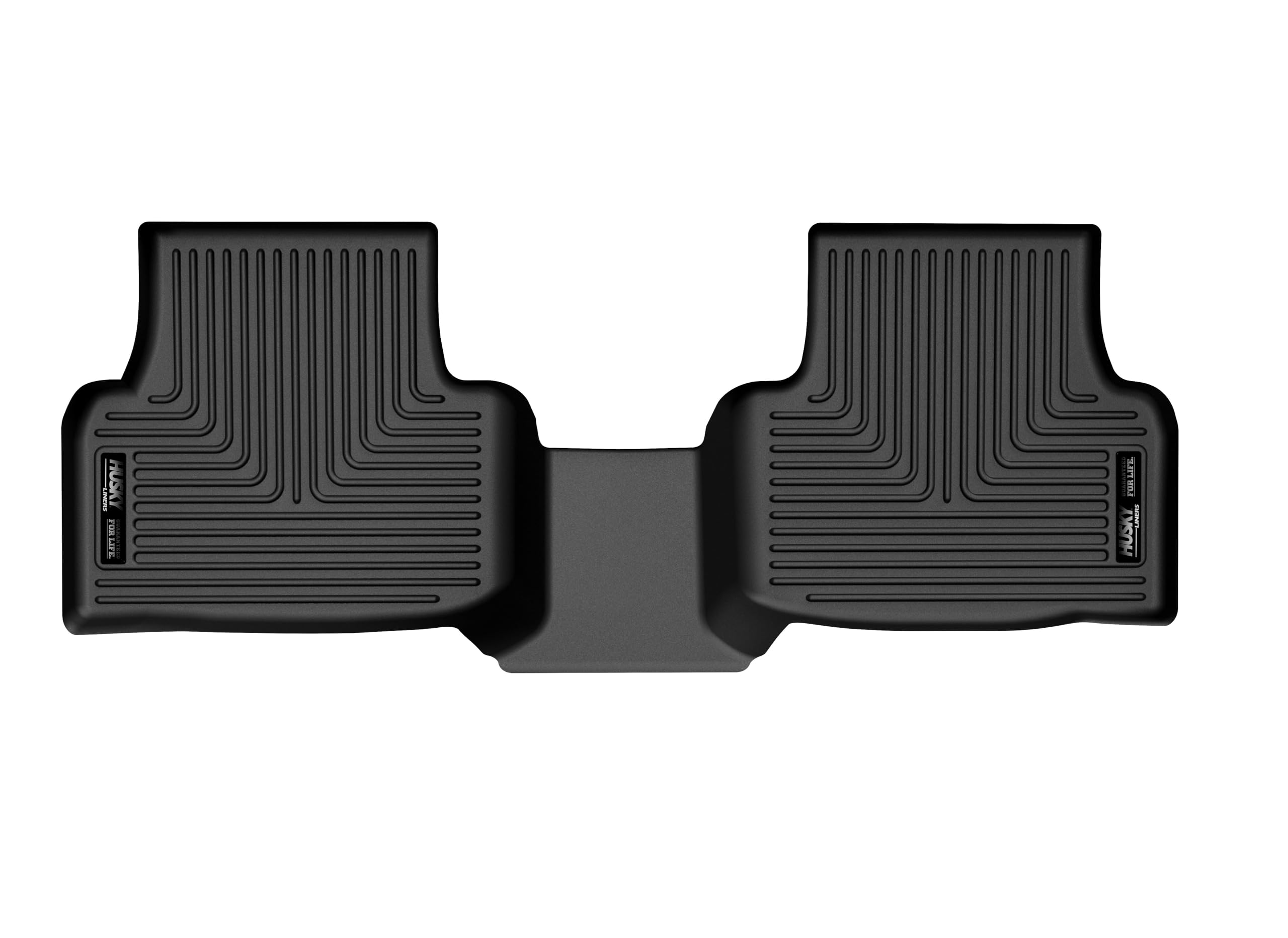 Husky Liners Floor Mats X-act Contour | Fits 2022-2025 Volkswagen Taos | 2nd Row, 1-pc Black - 50731