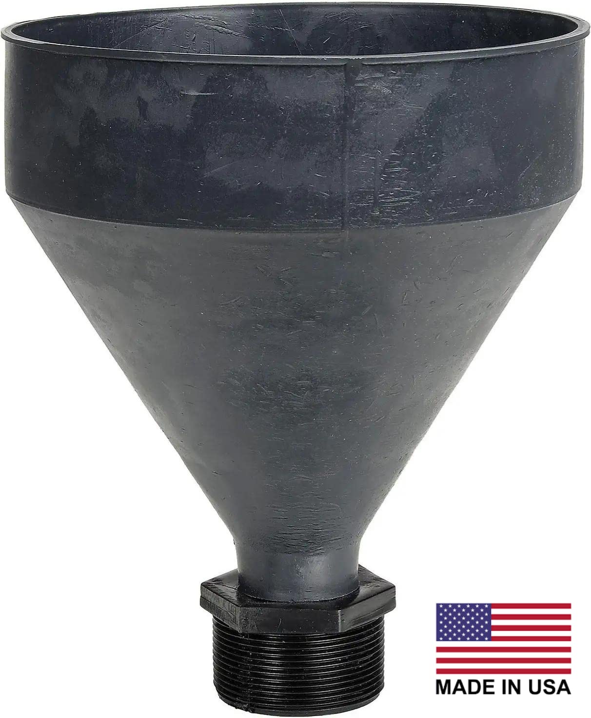 Funnel King WirthCo 32400 3-Quart Drum Funnel with 2" Thread, Polyethylene - Made in USA