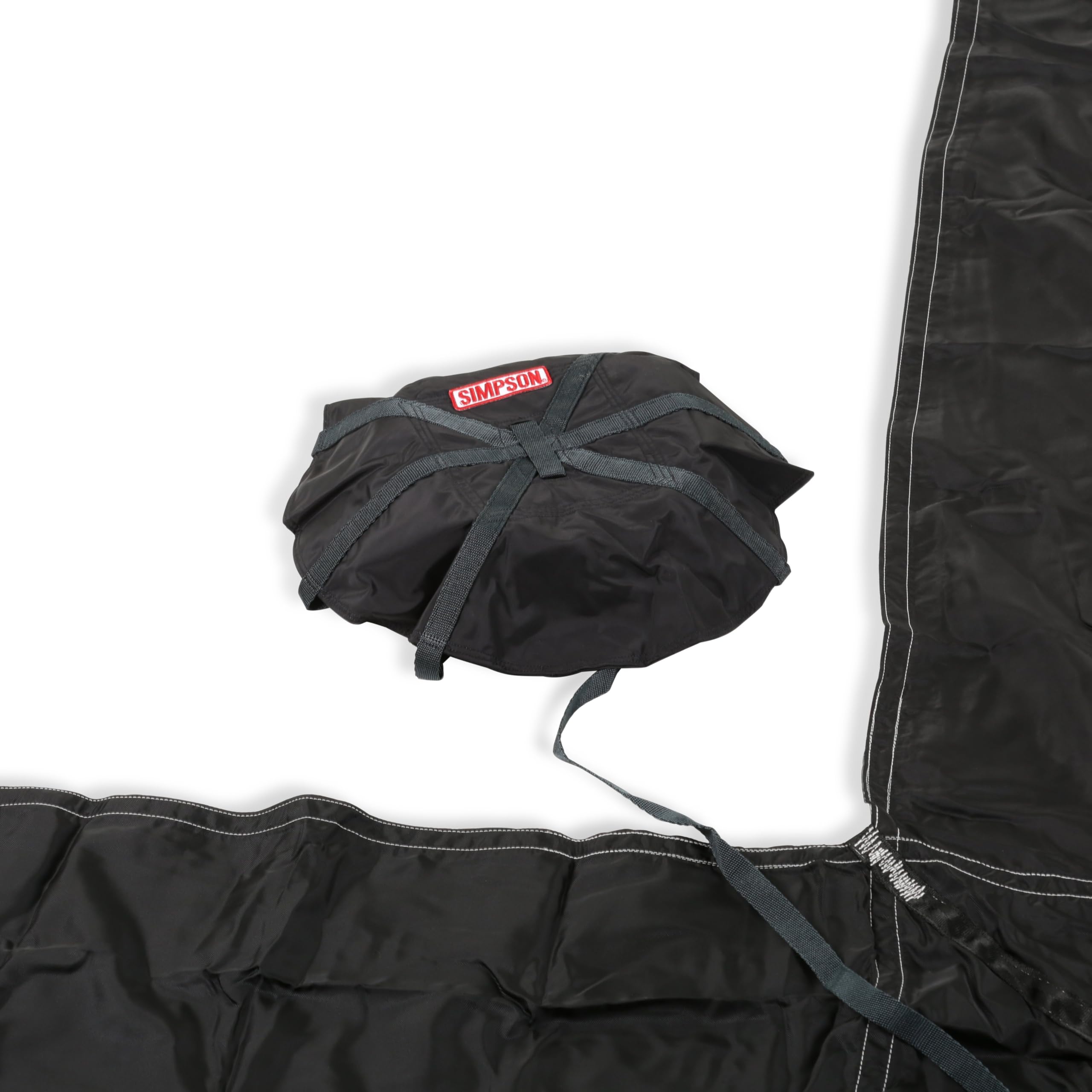 Simpson Racing AIR BOSS 42049BK 10' CHTE 8 KEV LN BK