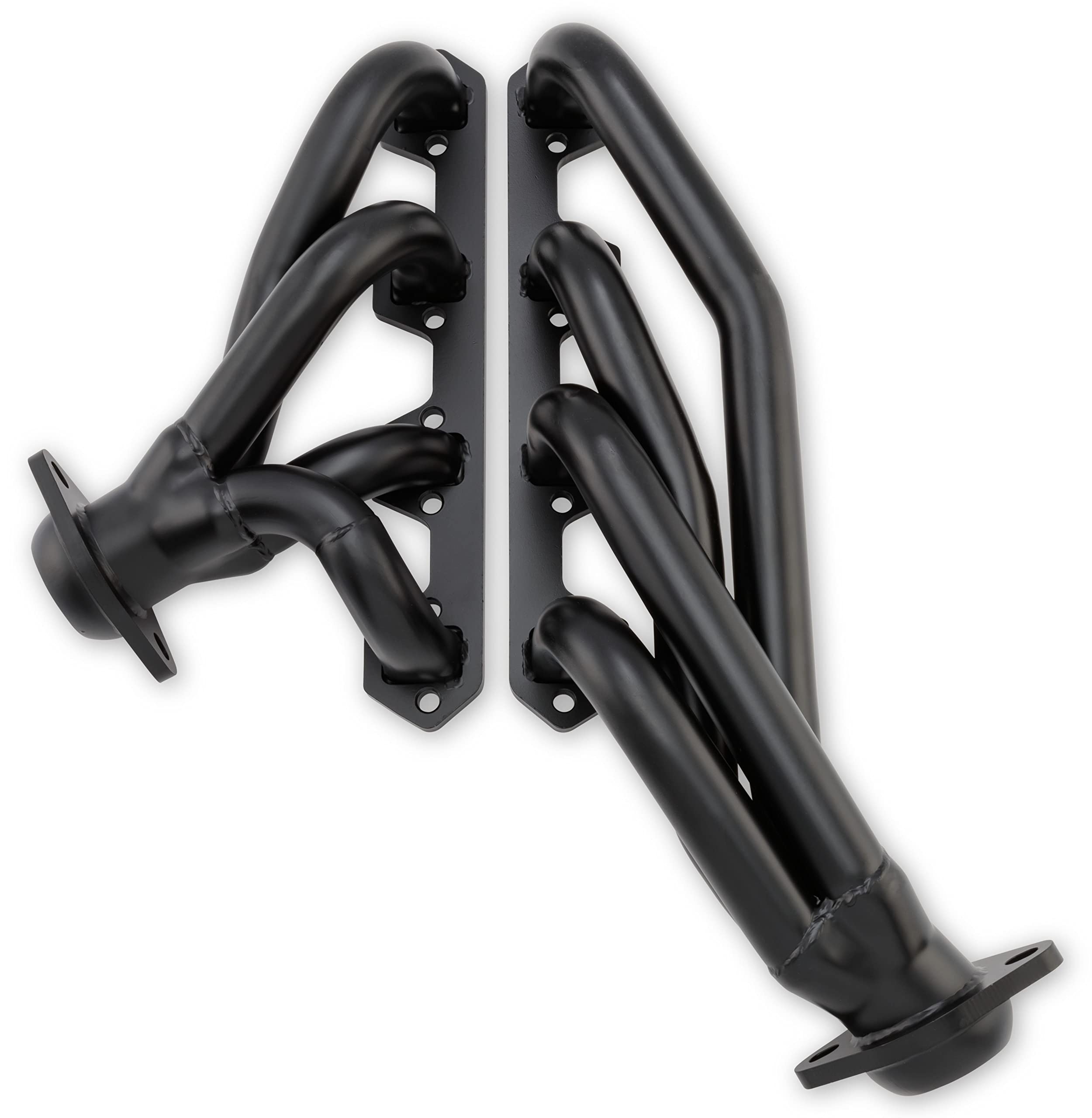Scott Drake High-Temp Black Shorty Headers Compatible with 1966-1977 Ford Bronco, Model C6TZ-9430-BK-SH