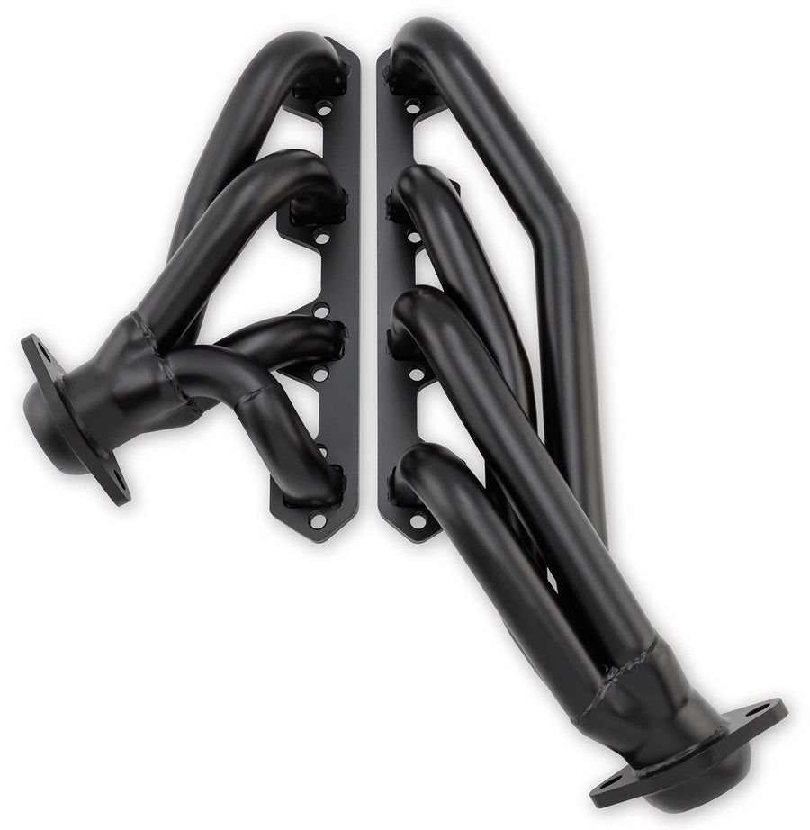 Scott Drake High-Temp Black Shorty Headers Compatible with 1966-1977 Ford Bronco, Model C6TZ-9430-BK-SH