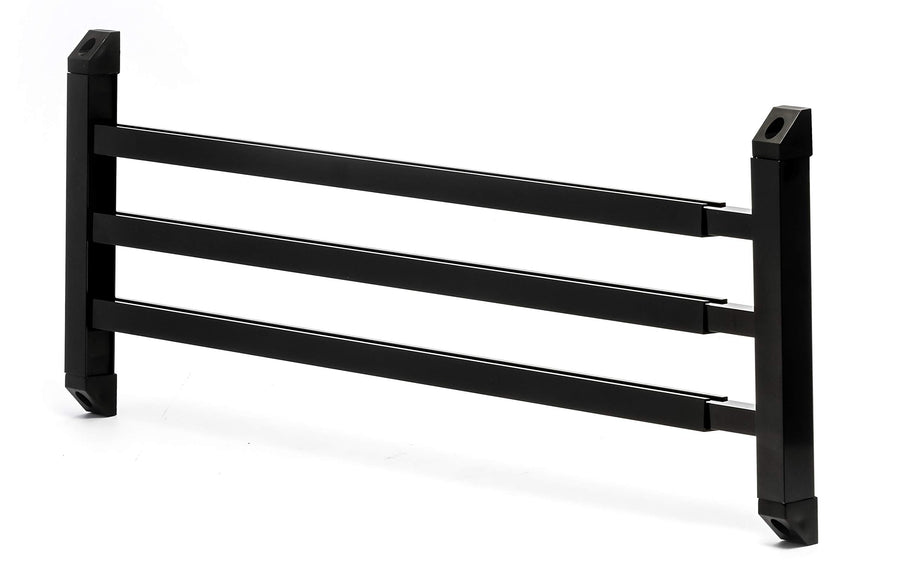 RV Screen Door Push Bar Camco 43976, Black - Strength and Stability Adds to Your Screen Door - Prevents Torn Screens