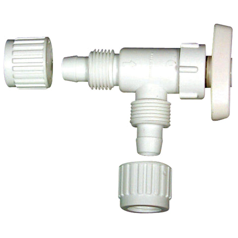Plastic Angle Valve Flair-It 16883, 0.375" Size